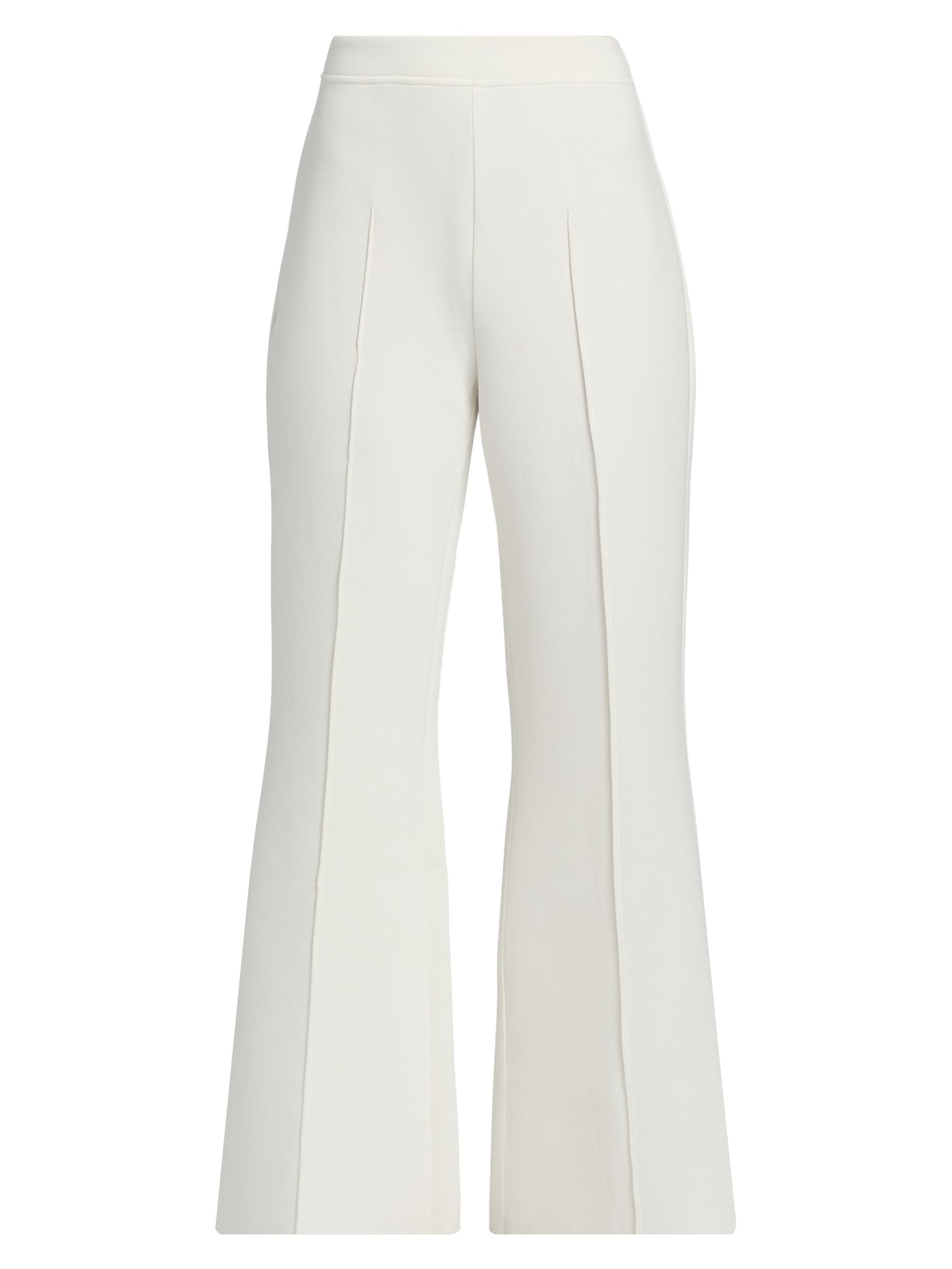 dh New York Women's Marena Crease Flared Pants - White | Thumbnail 8