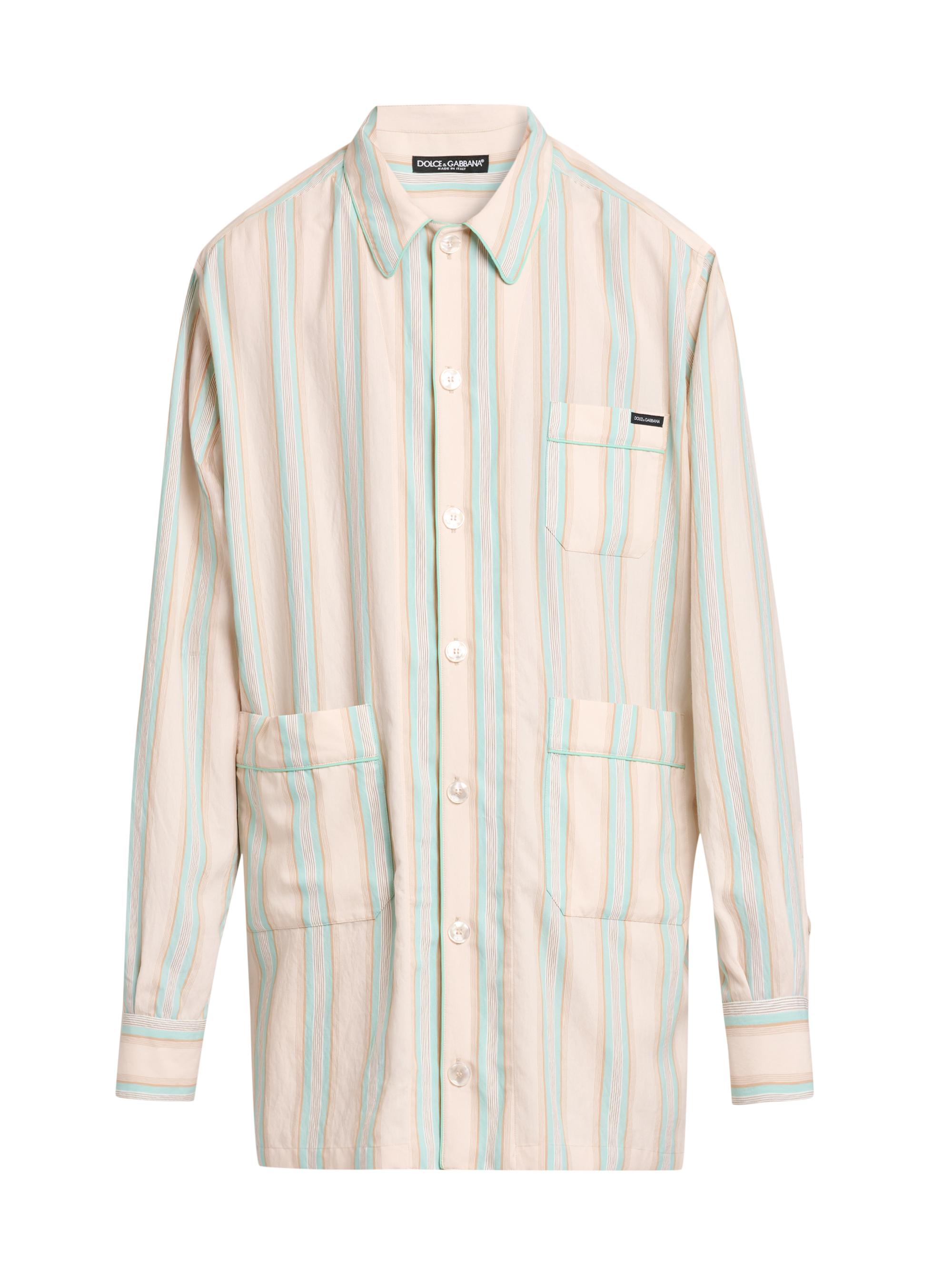 Dolce & Gabbana Men's Tela Striped Shirt - Rigato