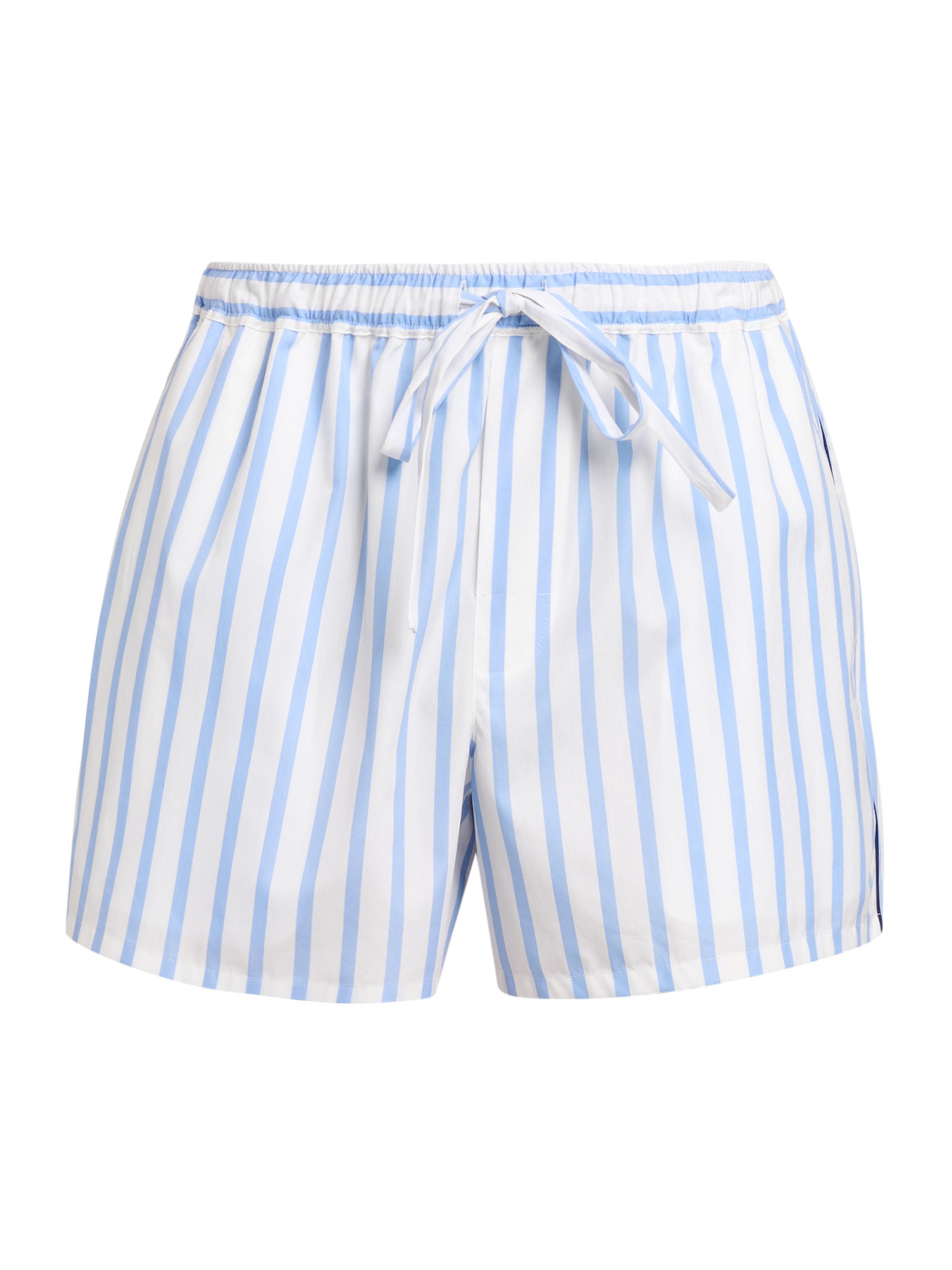 Dolce & Gabbana Men's Striped Drawstring Cotton-Silk Pajama Shorts - Rigato