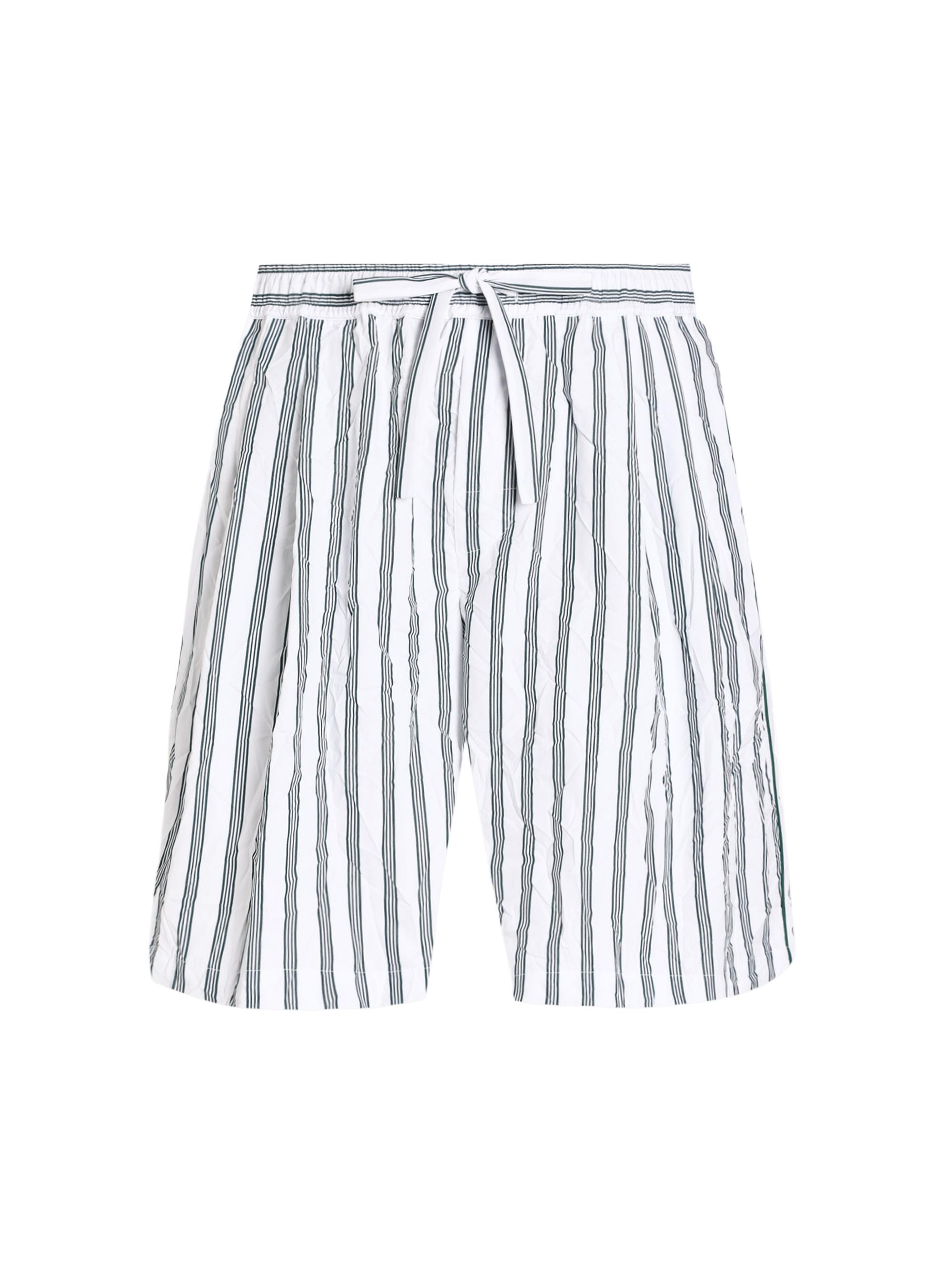Dolce & Gabbana Men's Cotton-Silk Striped Shorts - Rigato