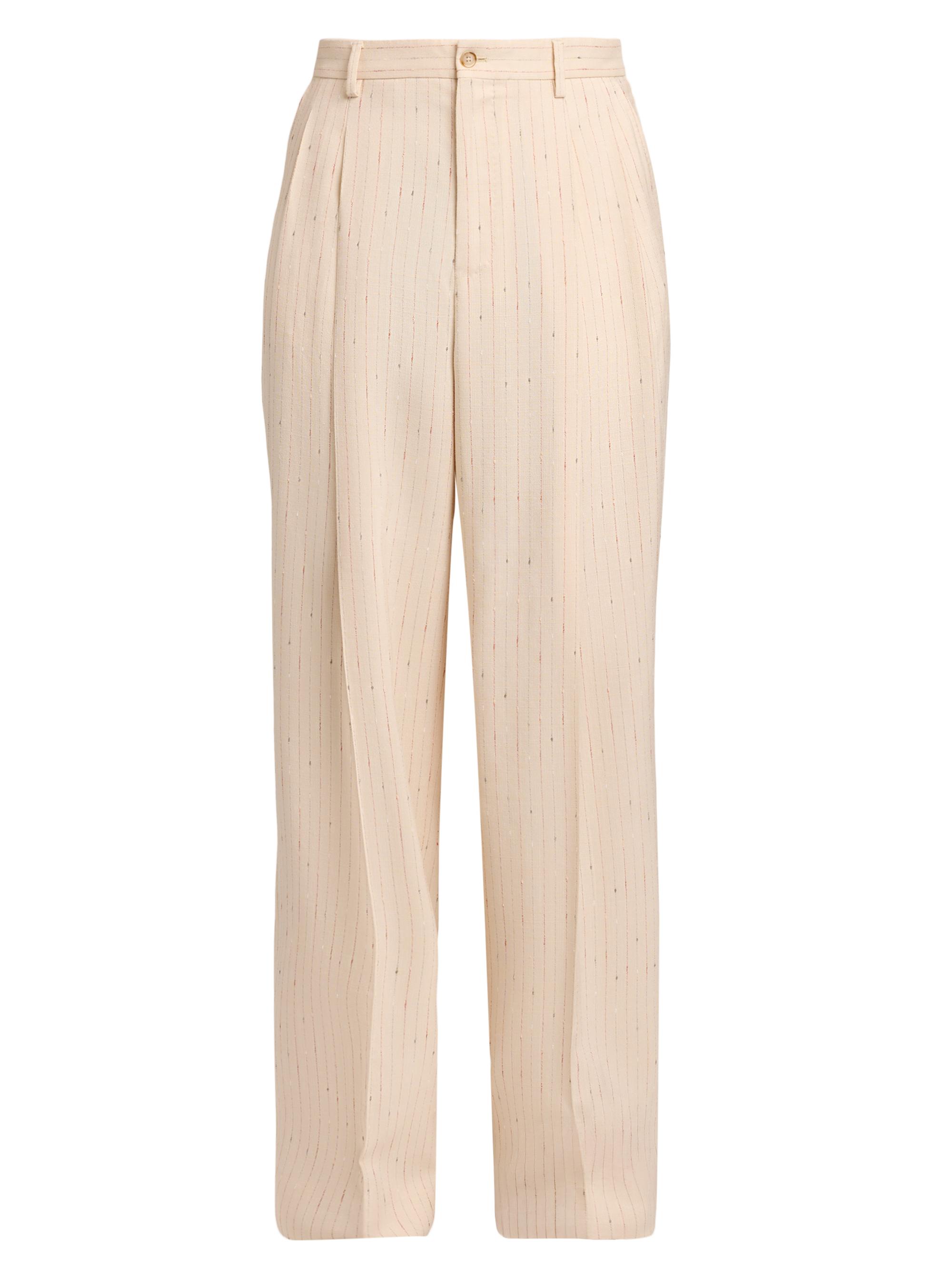 Dolce & Gabbana Men's Striped Pleat-Front Pants - Rigato
