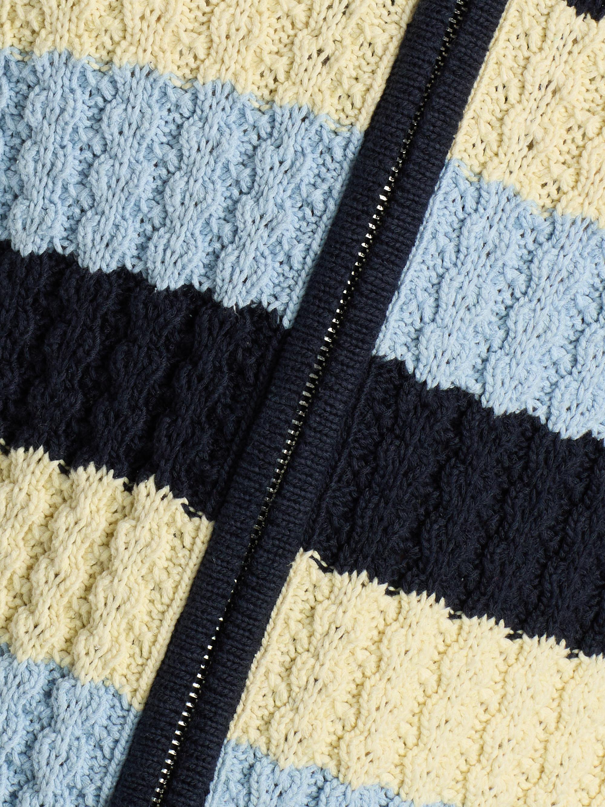 Guest in Residence Kirby Striped Silk-Cotton Jacket | Saks Fifth