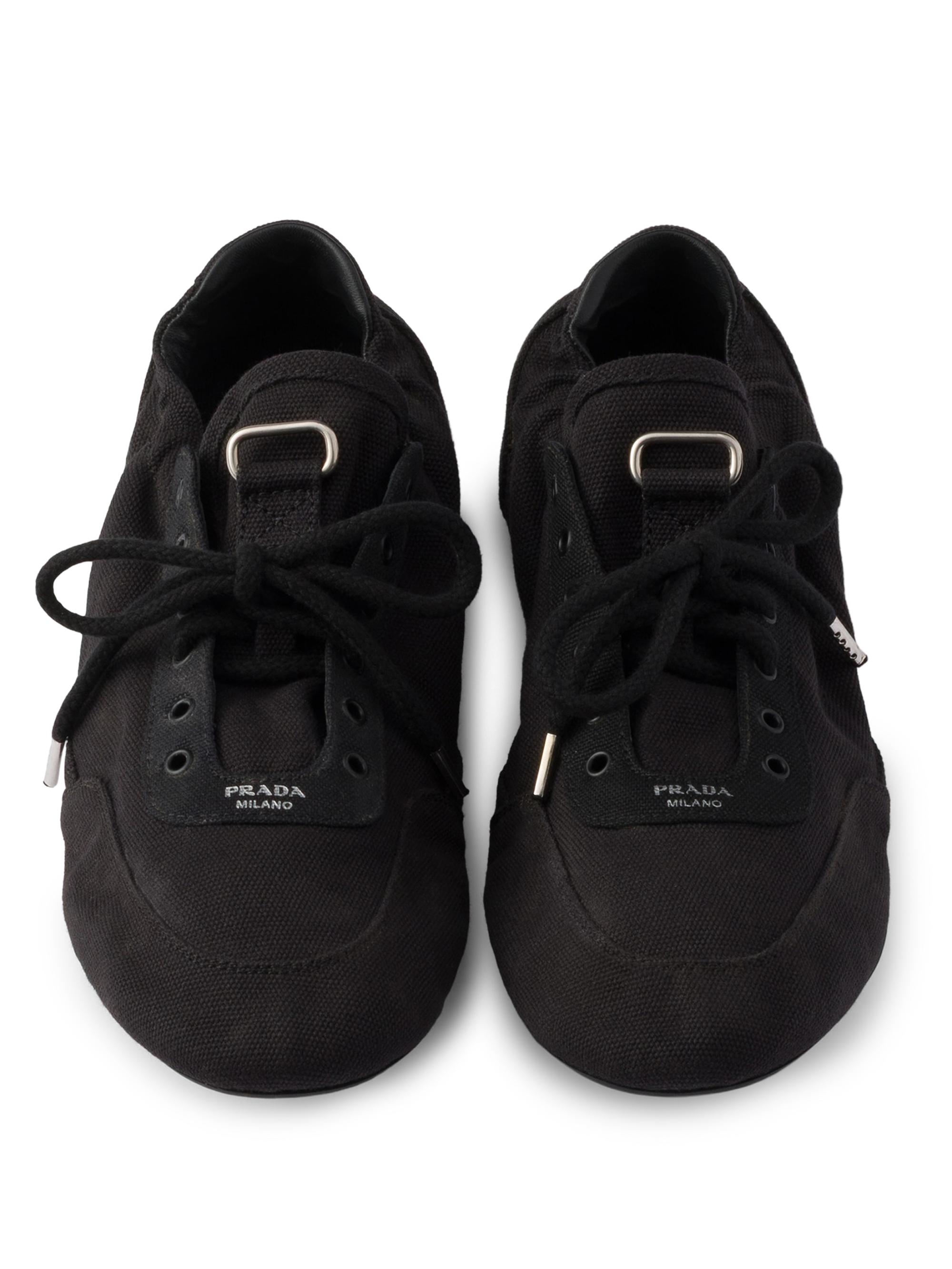 Prada Collapse Canvas Sneakers | Saks Fifth Avenue