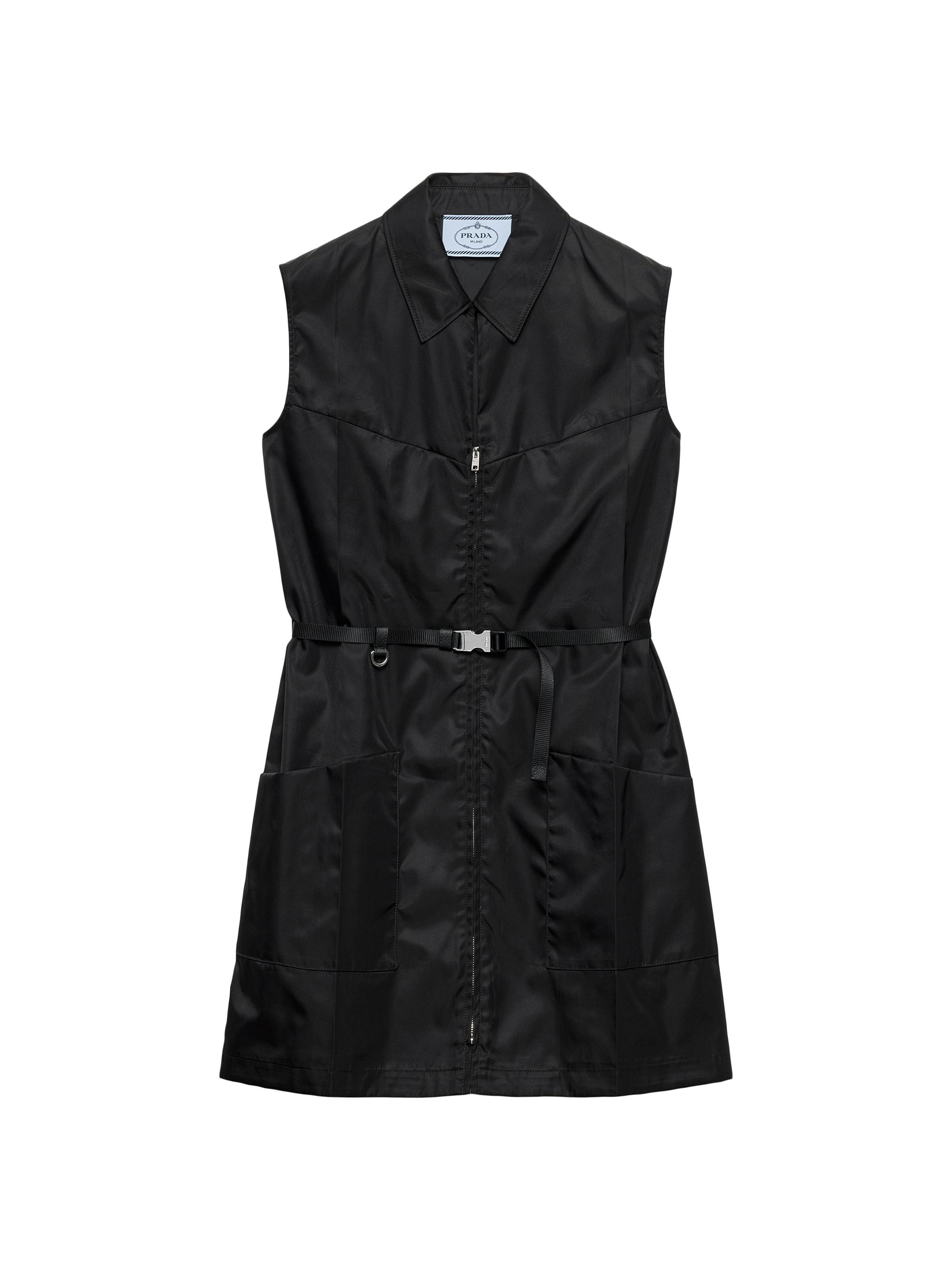 Prada Women's Re-Nylon Mini-Dress - Black