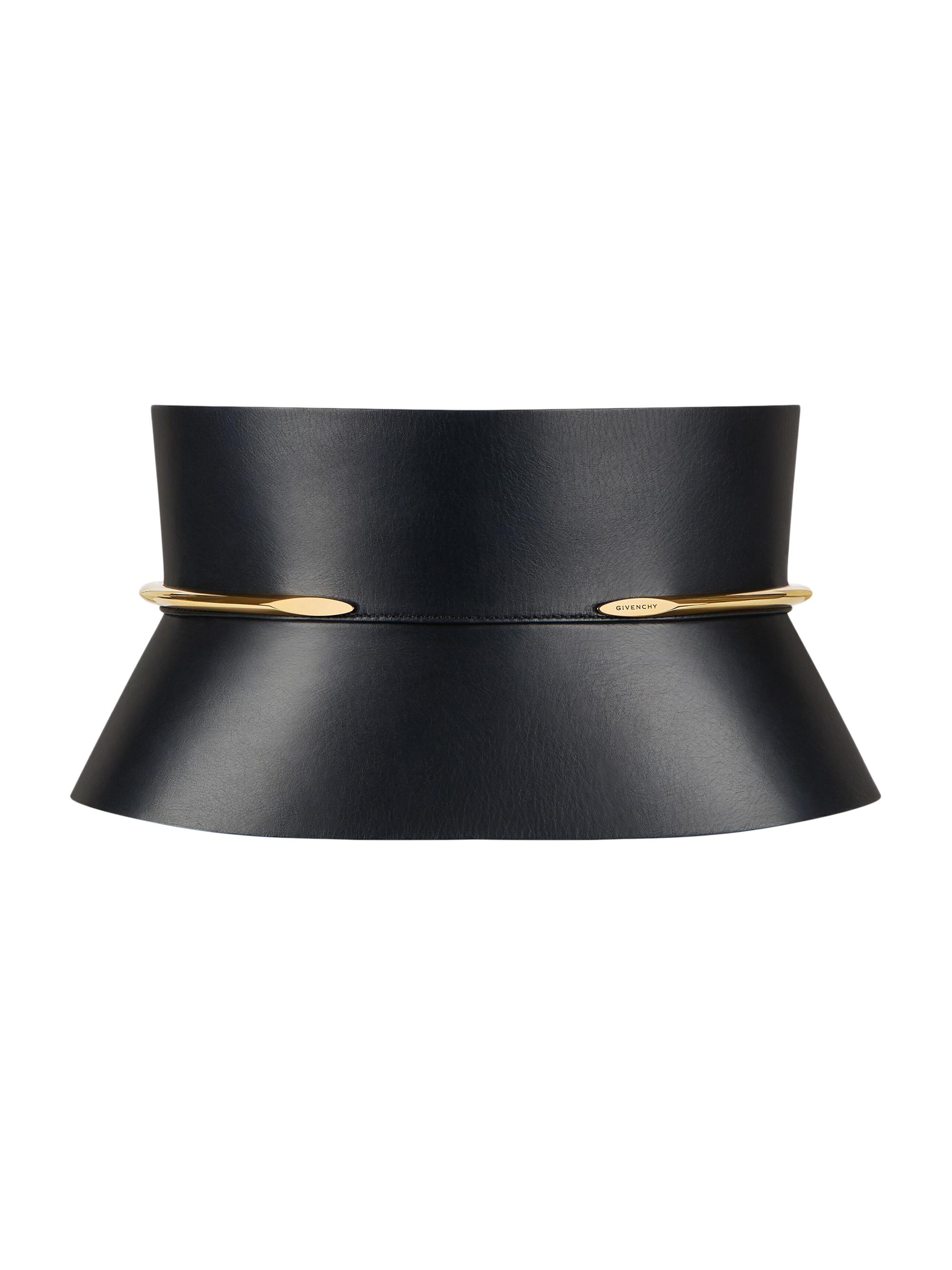 Givenchy Women's Pinch Corset Belt in Nappa Leather - Black