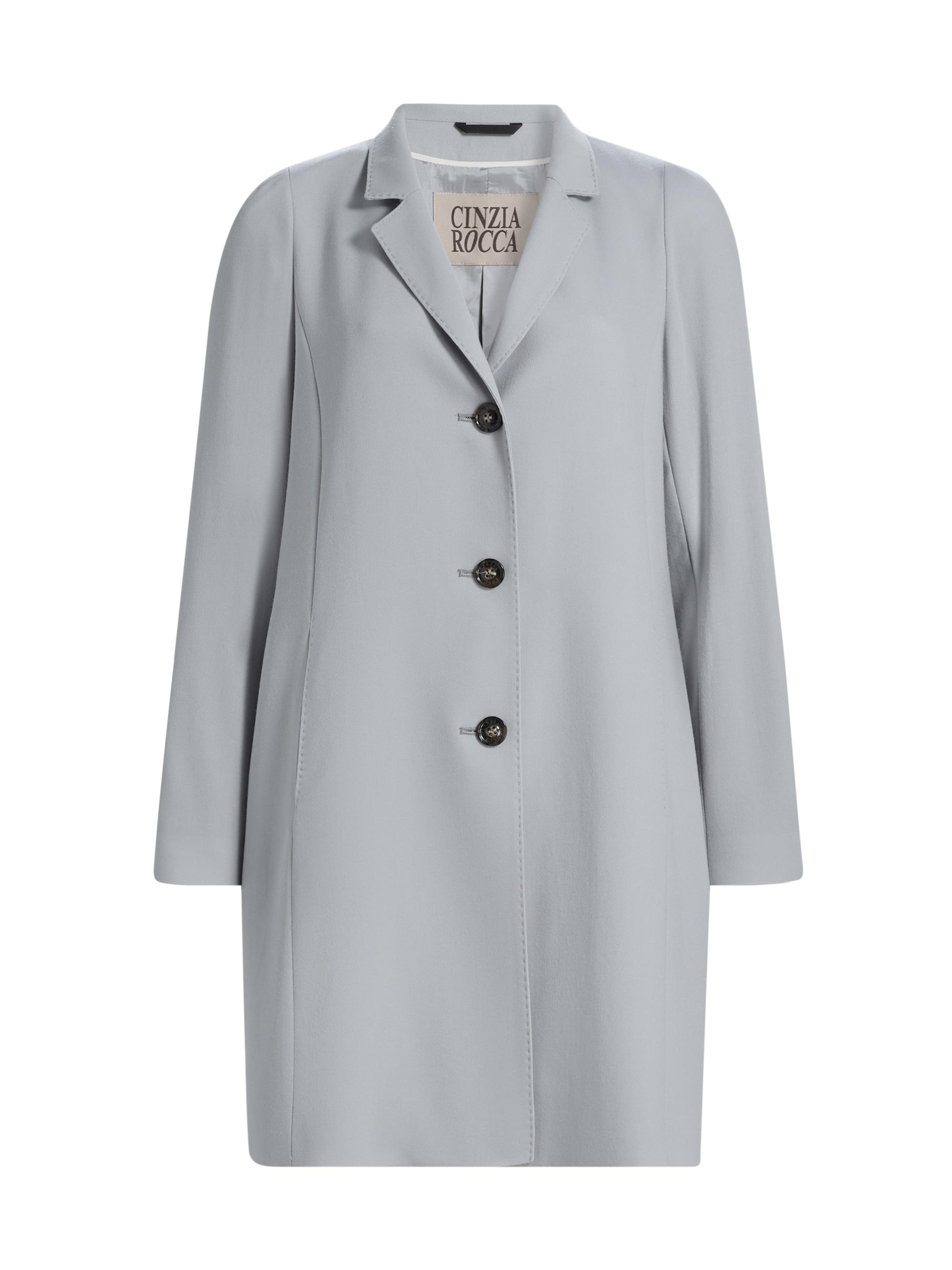 Cinzia Rocca Icons Wool-Cashmere Mid-Length Coat | Saks Fifth Avenue