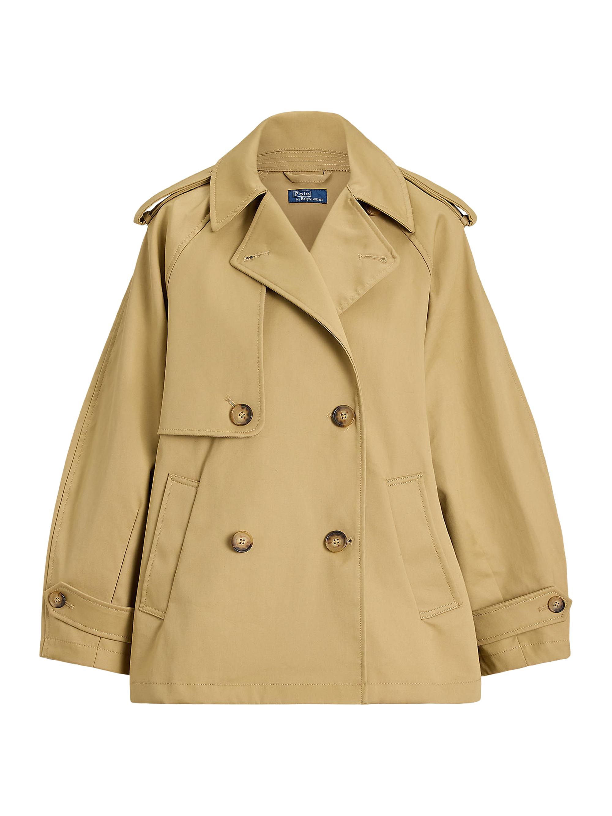 Polo Ralph Lauren Cotton-Twill Balloon Trench Coat | Saks Fifth Avenue