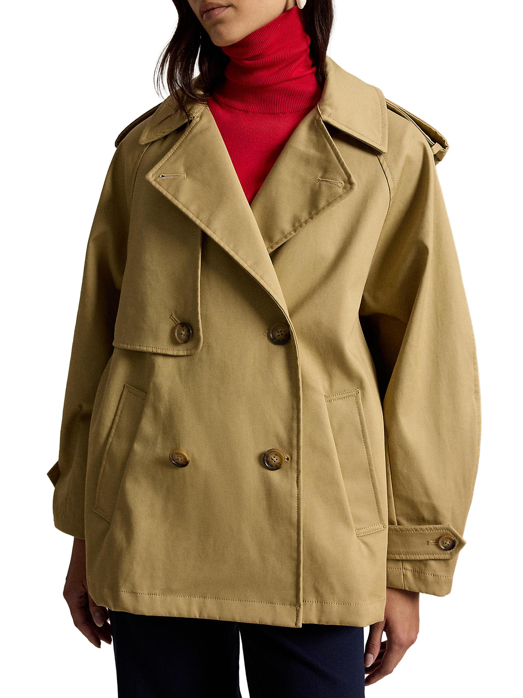Polo Ralph Lauren Cotton-Twill Balloon Trench Coat | Saks Fifth Avenue