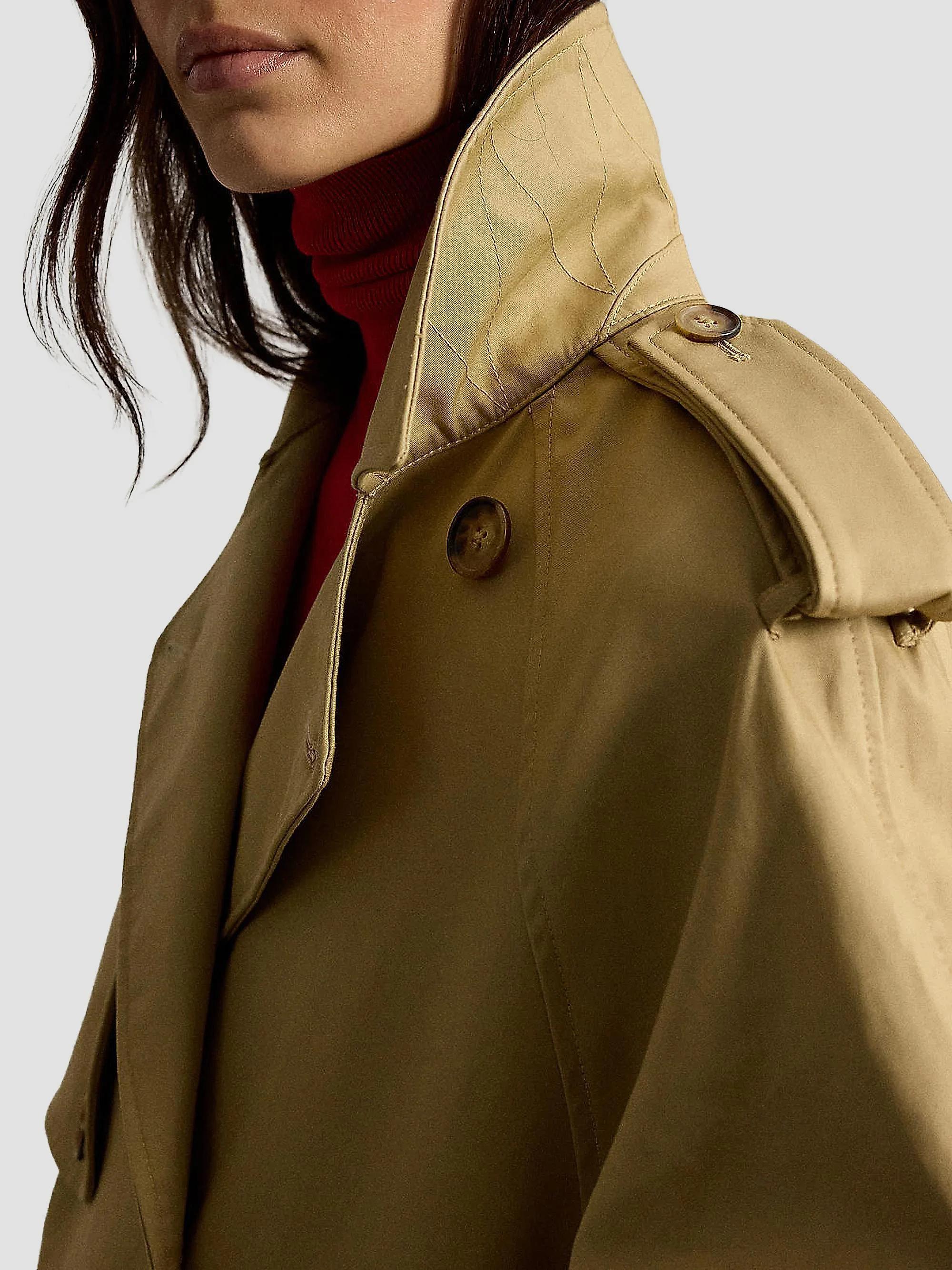 Polo Ralph Lauren Cotton-Twill Balloon Trench Coat | Saks Fifth Avenue