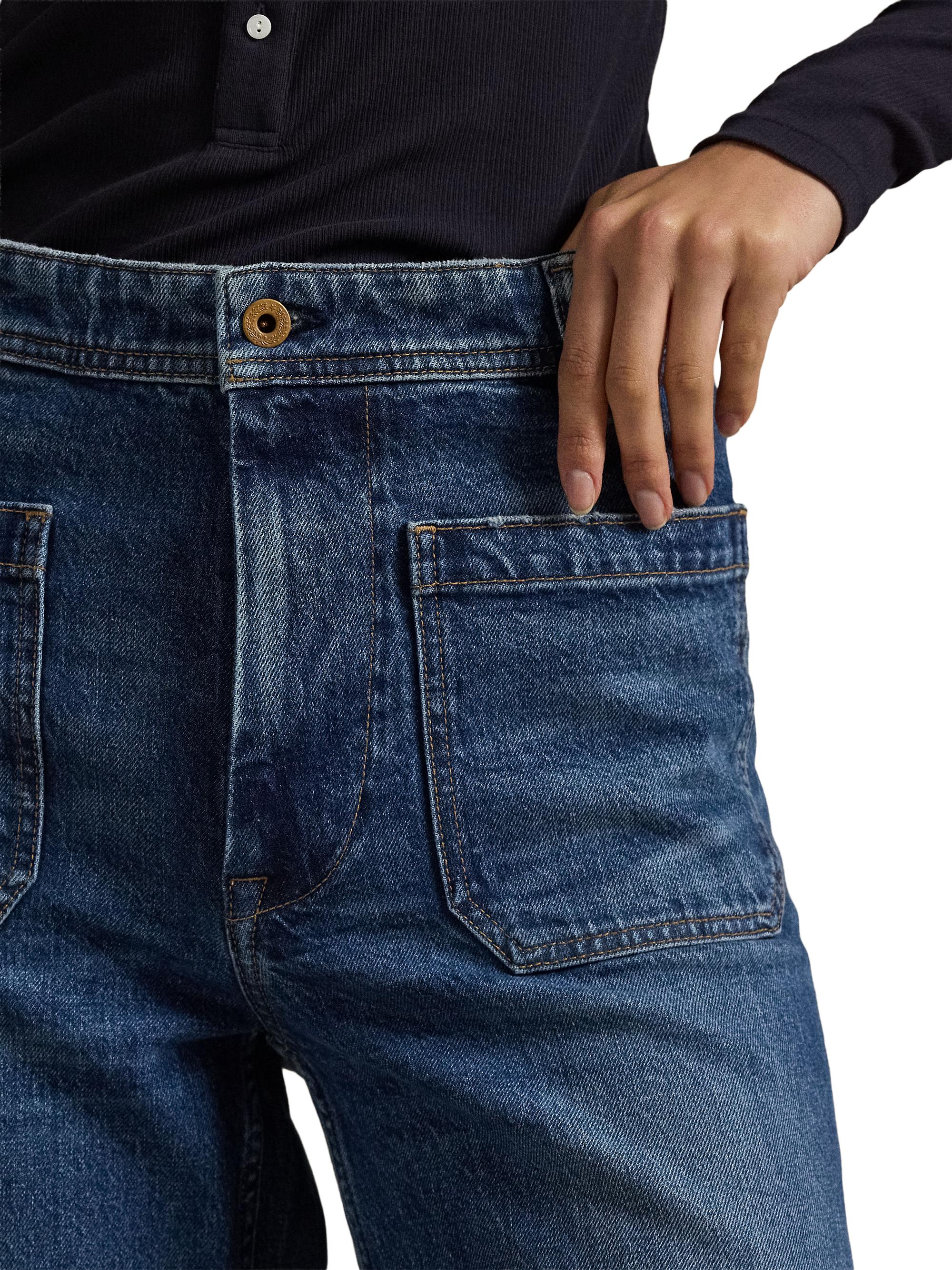 Polo Ralph Lauren Faded Straight-Leg Jeans | Saks Fifth Avenue