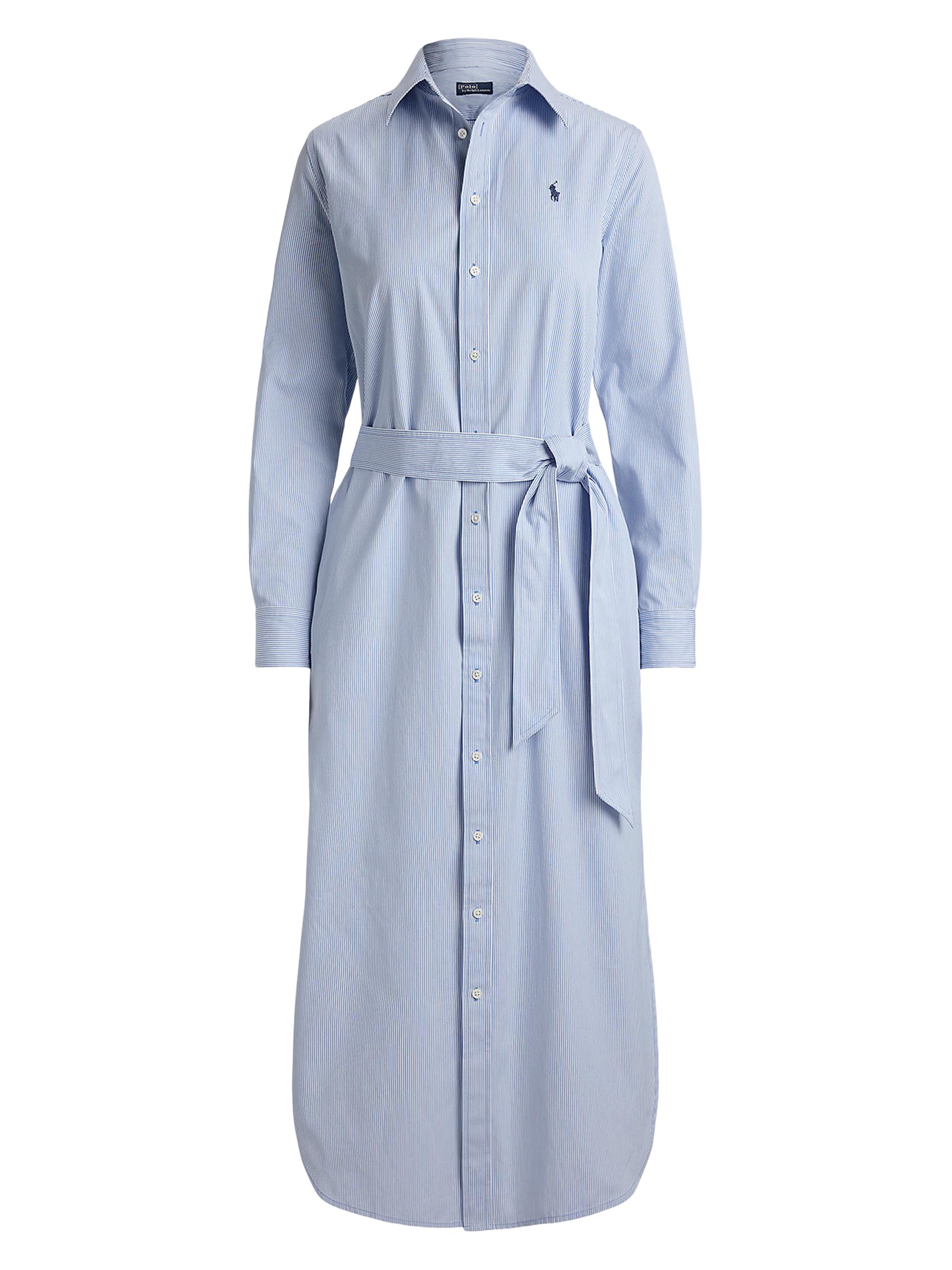 Polo Ralph Lauren Drop-Waist Cotton-Linen Chambray Shirtdress | Saks Fifth  Avenue