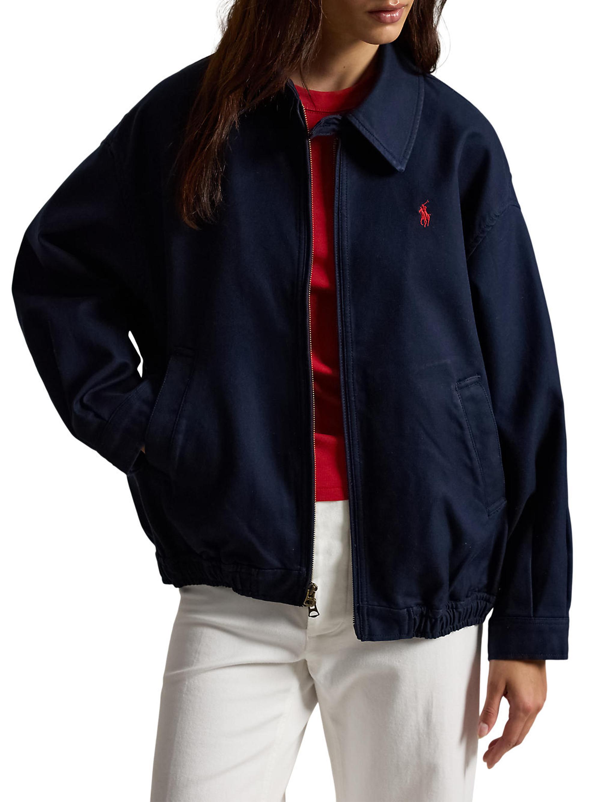 Polo Ralph Lauren Double-Faced Cotton Bomber Jacket | Saks Fifth