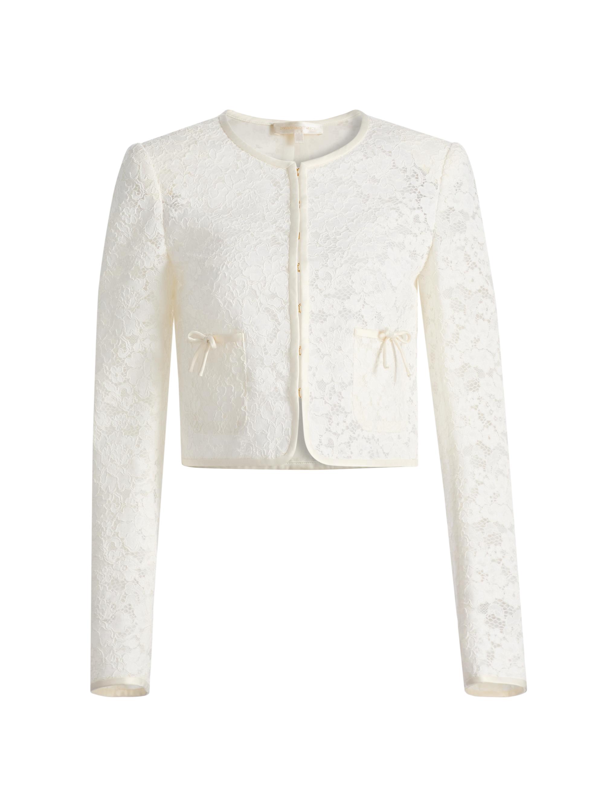 Valentino Garavani Crepe Couture Jacket | Saks Fifth Avenue