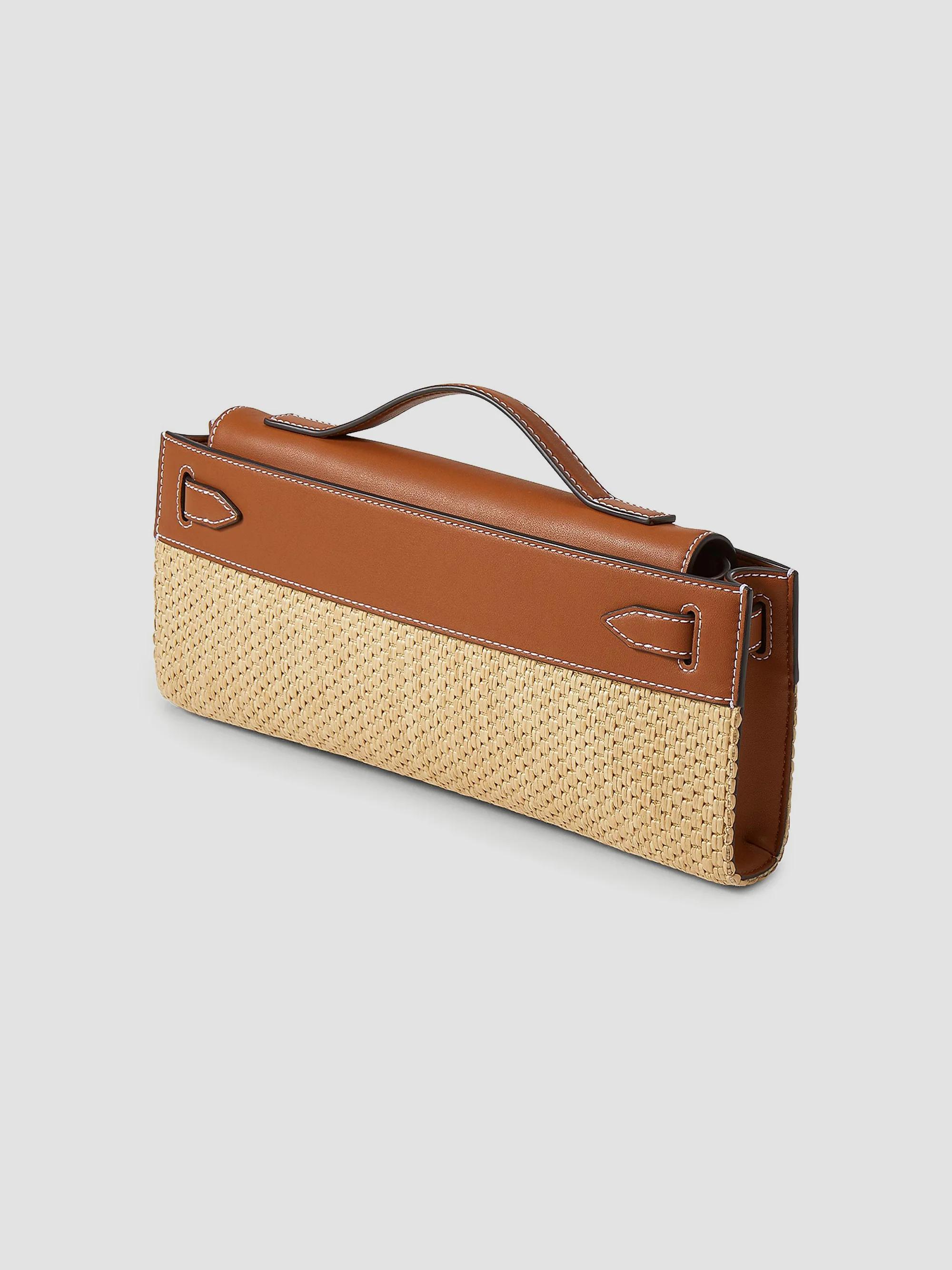Veronica Beard Dash Raffia Clutch | Saks Fifth Avenue