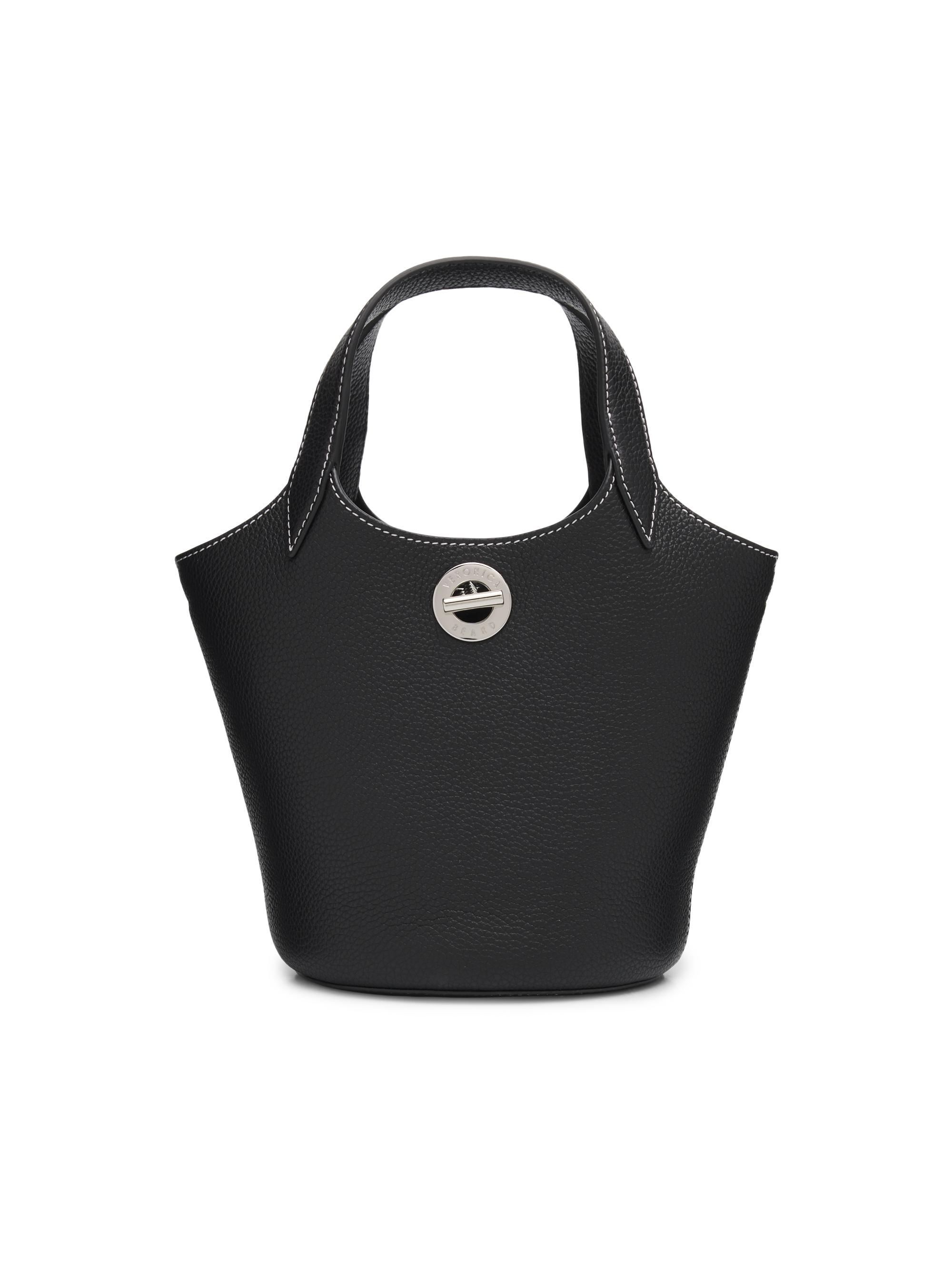 Veronica Beard Women's Anchor Leather Bag - Black | Thumbnail 7