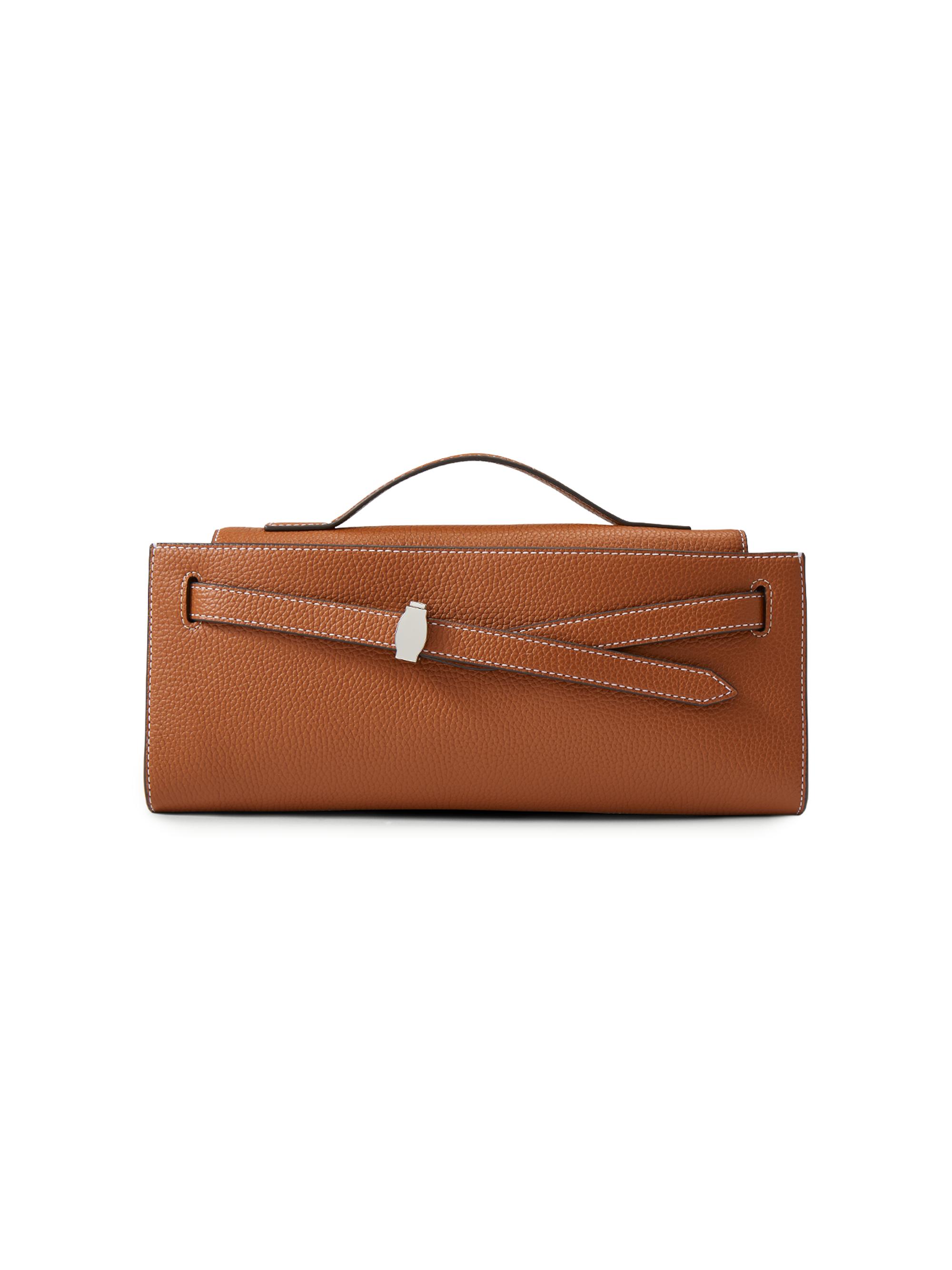 Veronica Beard Dash Pebbled Leather Clutch | Saks Fifth Avenue