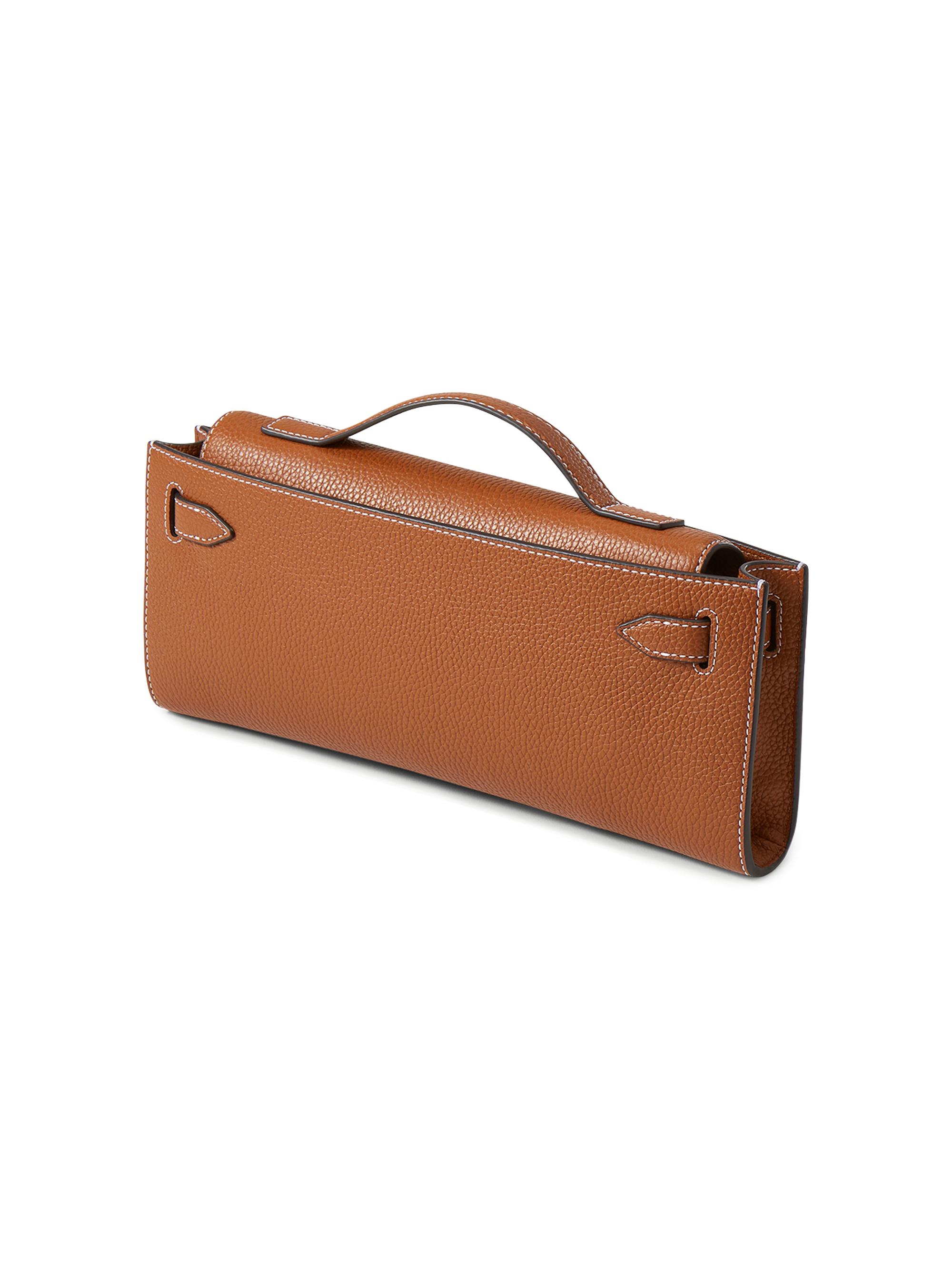 Veronica Beard Dash Pebbled Leather Clutch | Saks Fifth Avenue