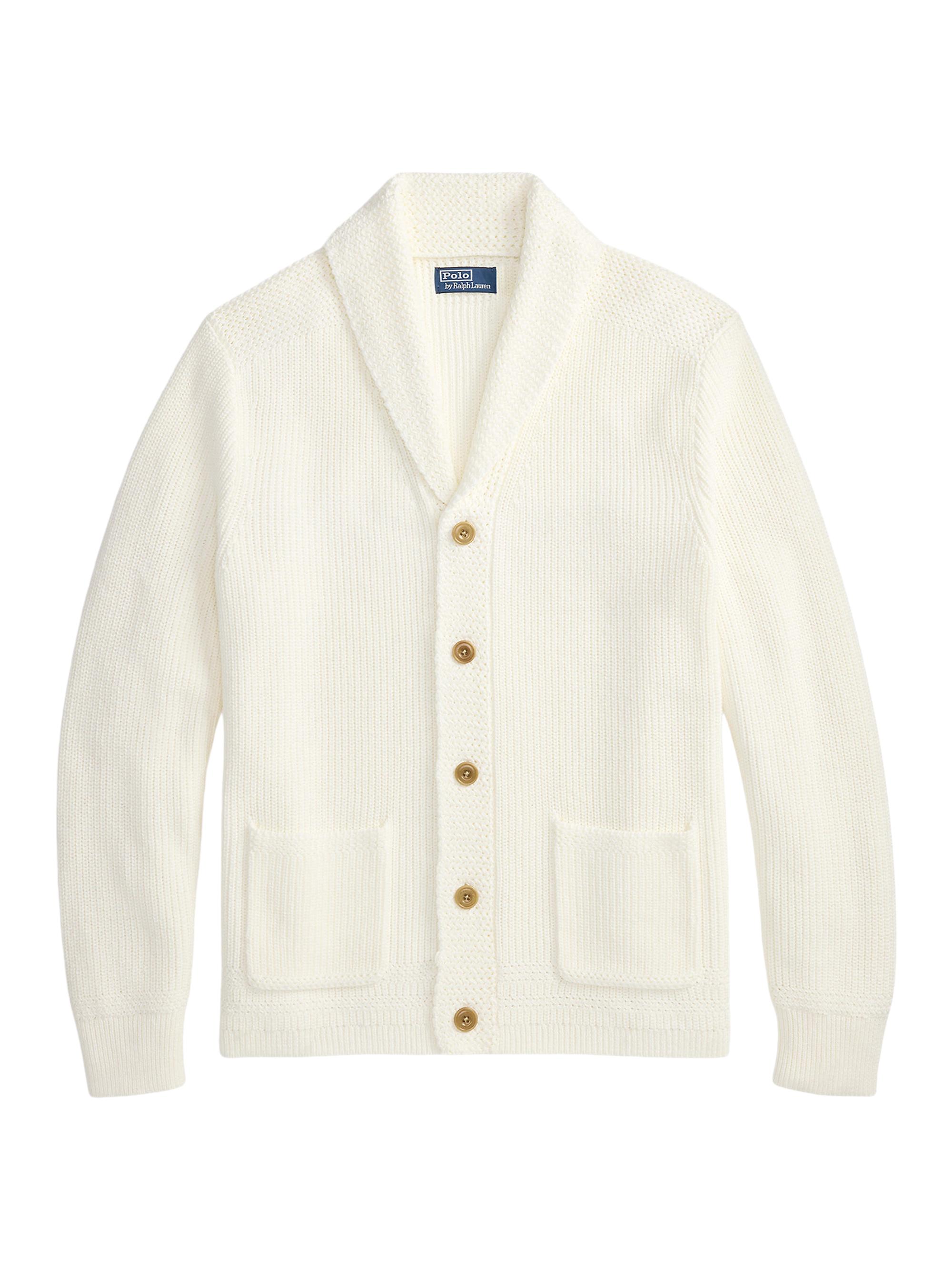 Polo Ralph Lauren アイボリー カーディガン S P Polo Ralph Lauren New York Yankees Shawl Cardigan | Saks Fifth Avenue