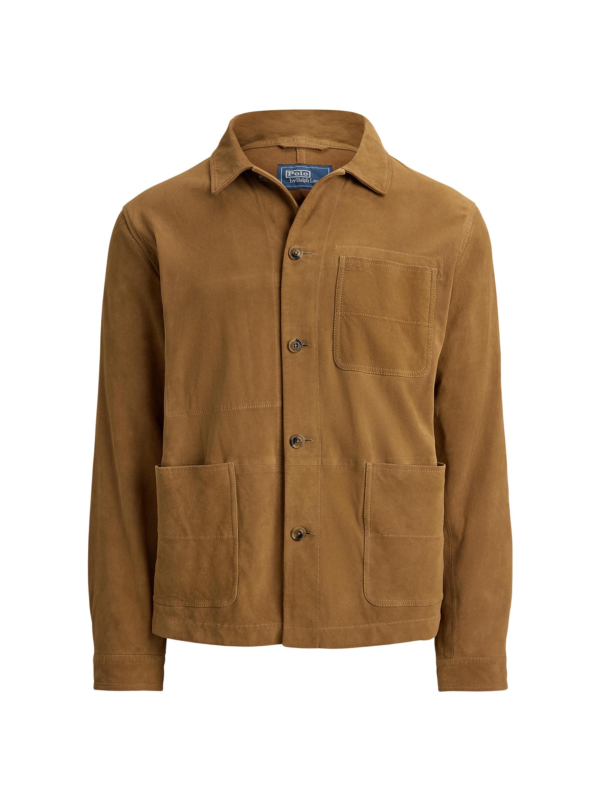 Polo Ralph Lauren Classic Suede Jacket | Saks Fifth Avenue