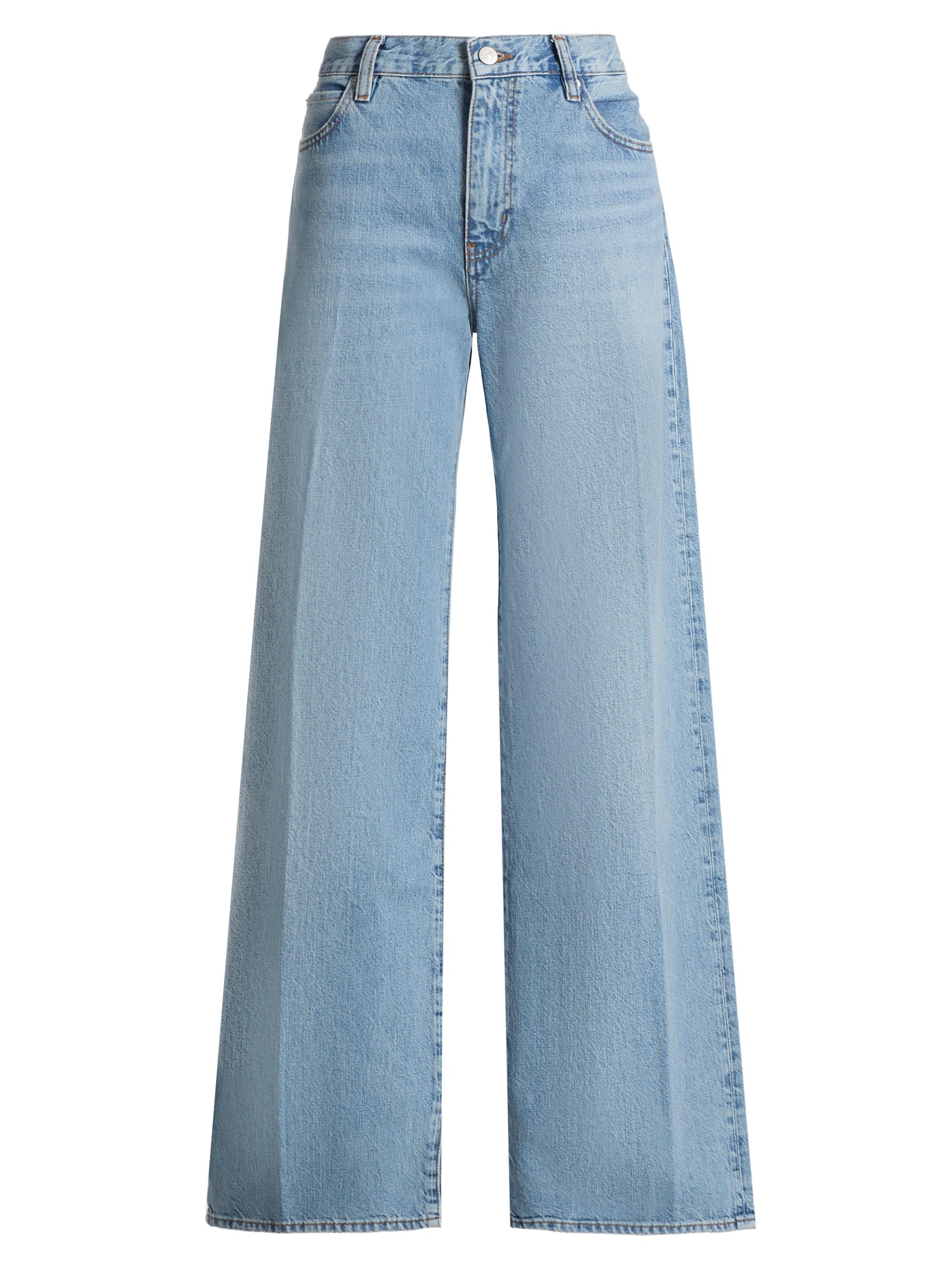 FRAME Women's The Off Duty Stroll Straight-Leg Jeans - Frey
