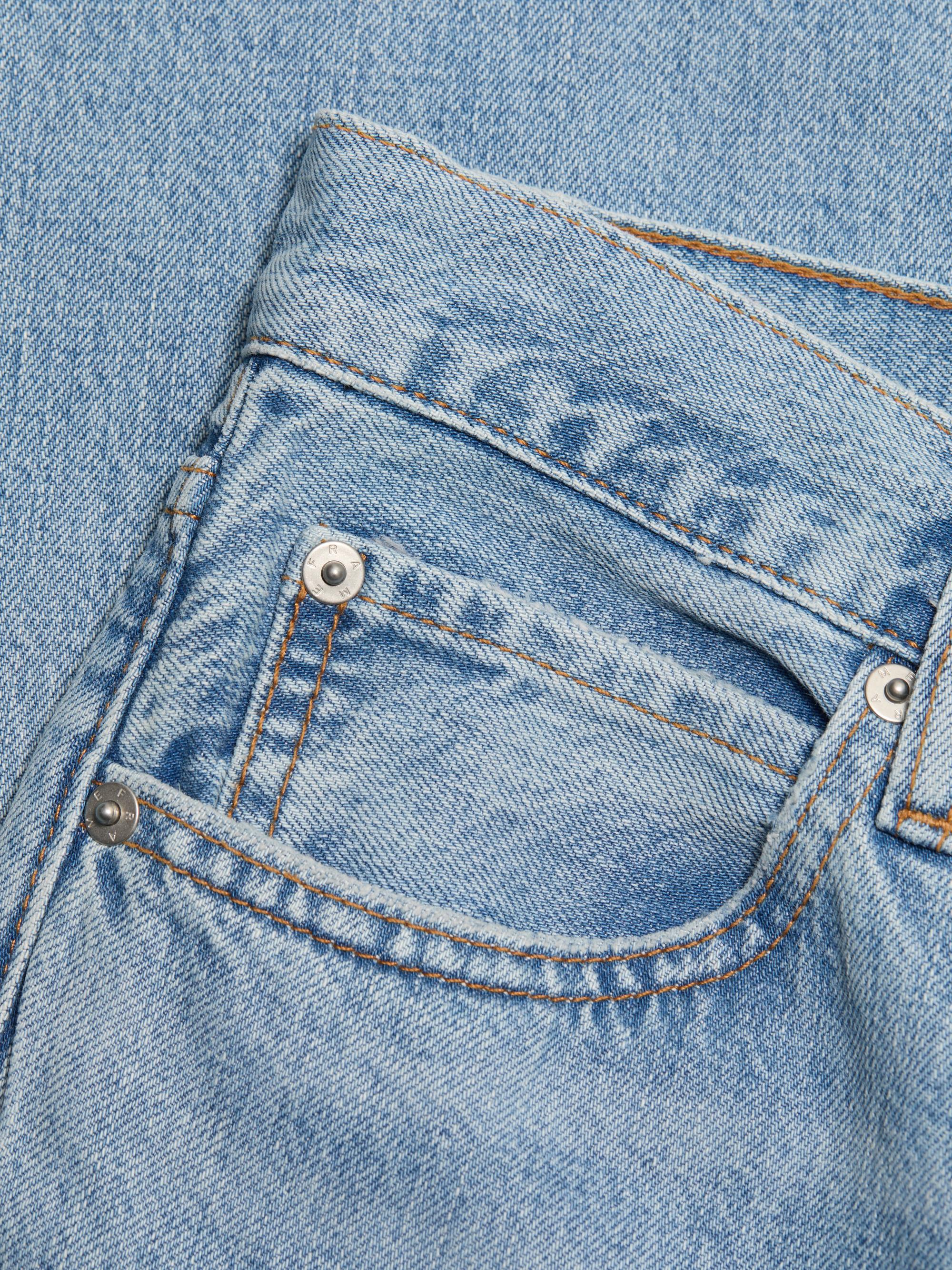FRAME The Off Duty Stroll Straight-Leg Jeans | Saks Fifth Avenue