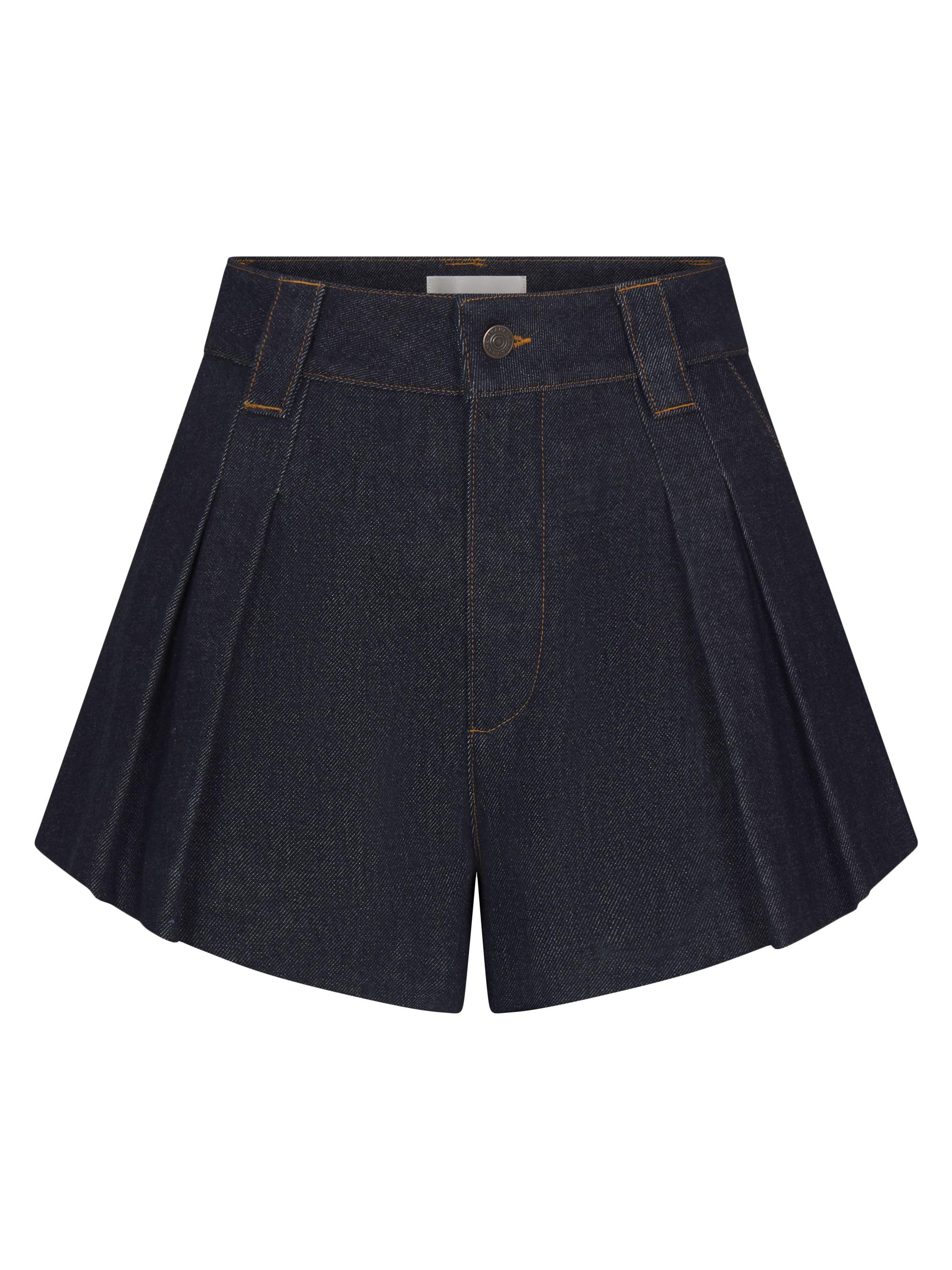 FRAME Women's The Structural Denim Shorts - Rinse