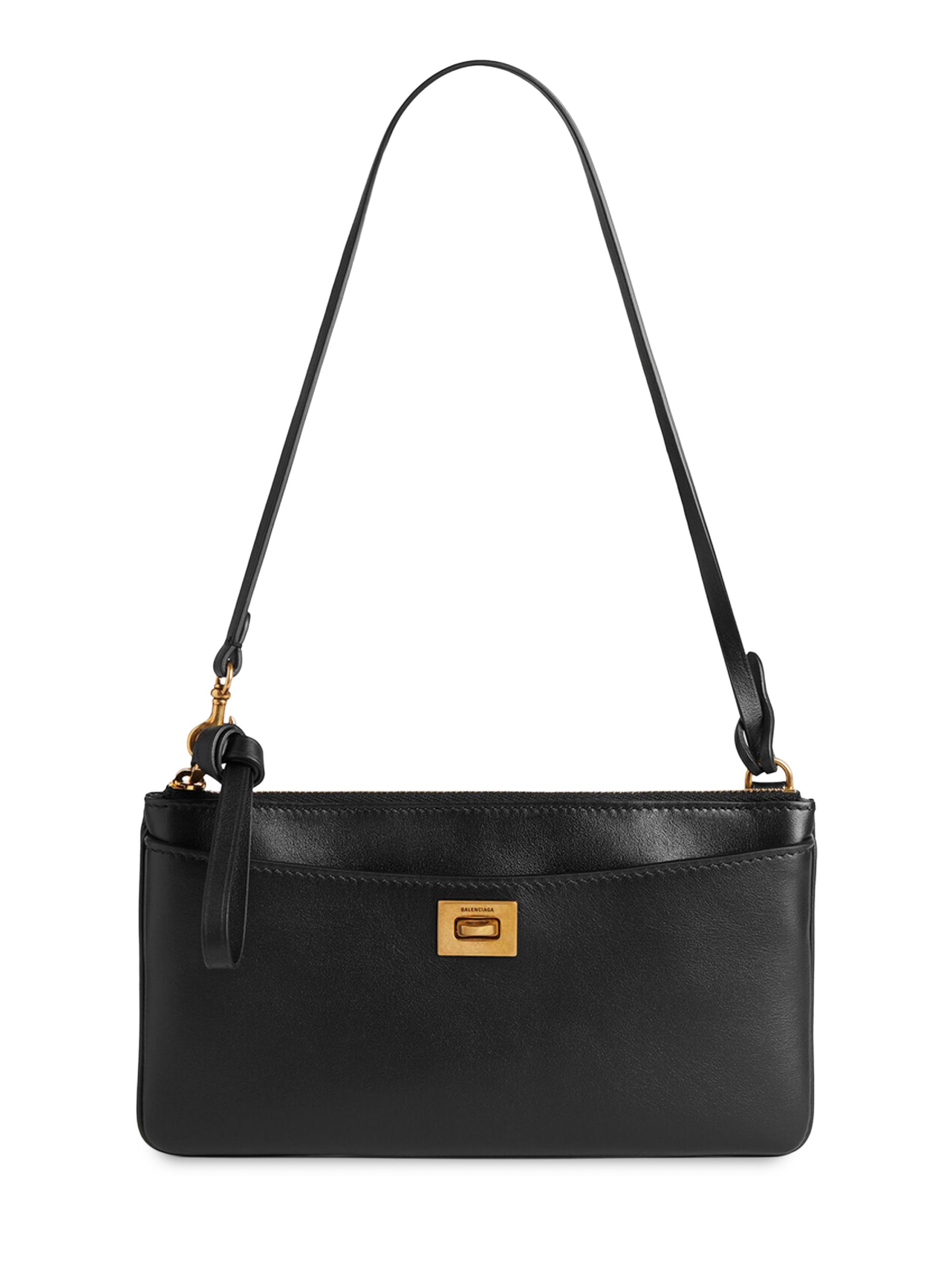 Balenciaga Women's Rodeo Phone Pouch - Brown Gold