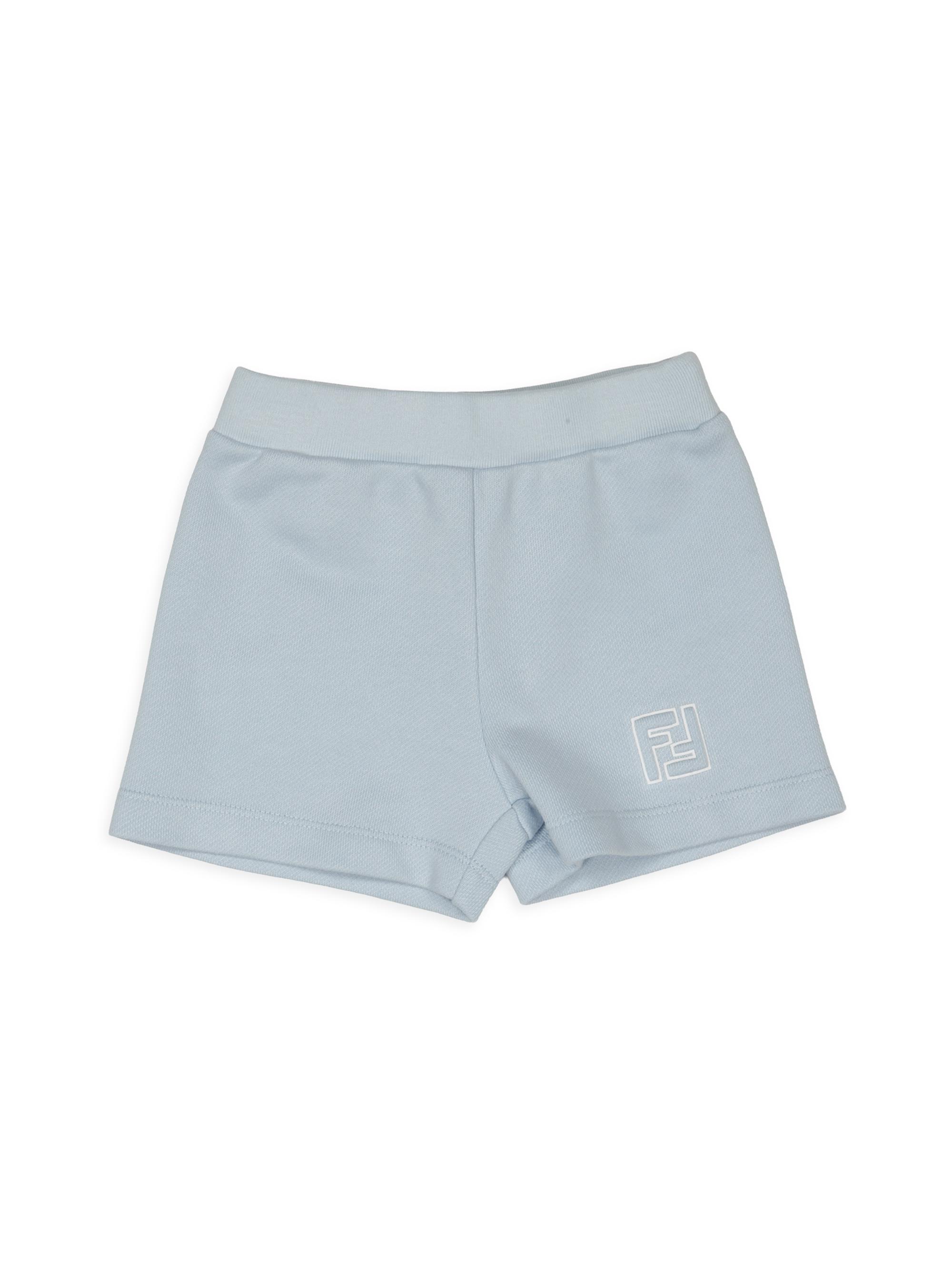 Fendi Baby's & Little Kid's FF Logo Sweatshorts - Light Blue 36 Months