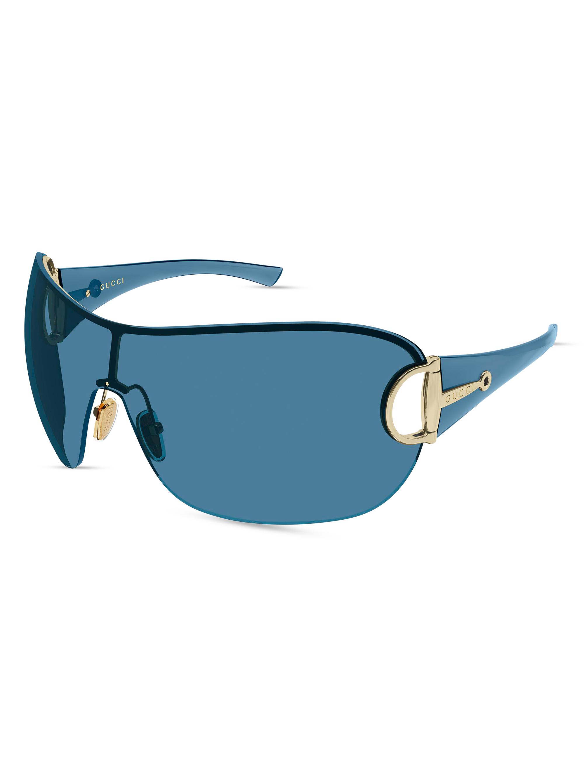 Gucci Tom 99MM Shield Sunglasses | Saks Fifth Avenue