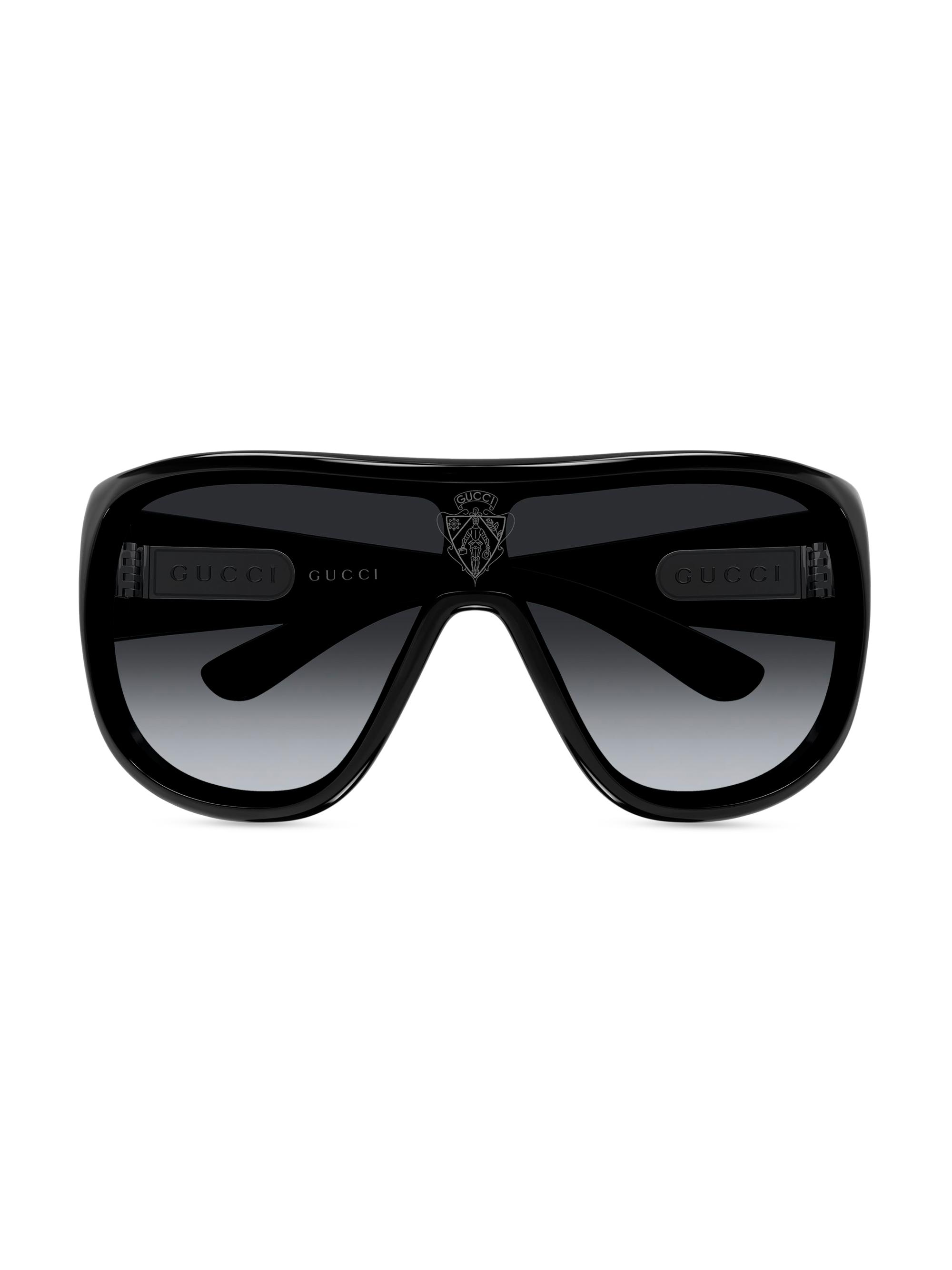 Gucci Logo Shield Sunglasses | Saks Fifth Avenue