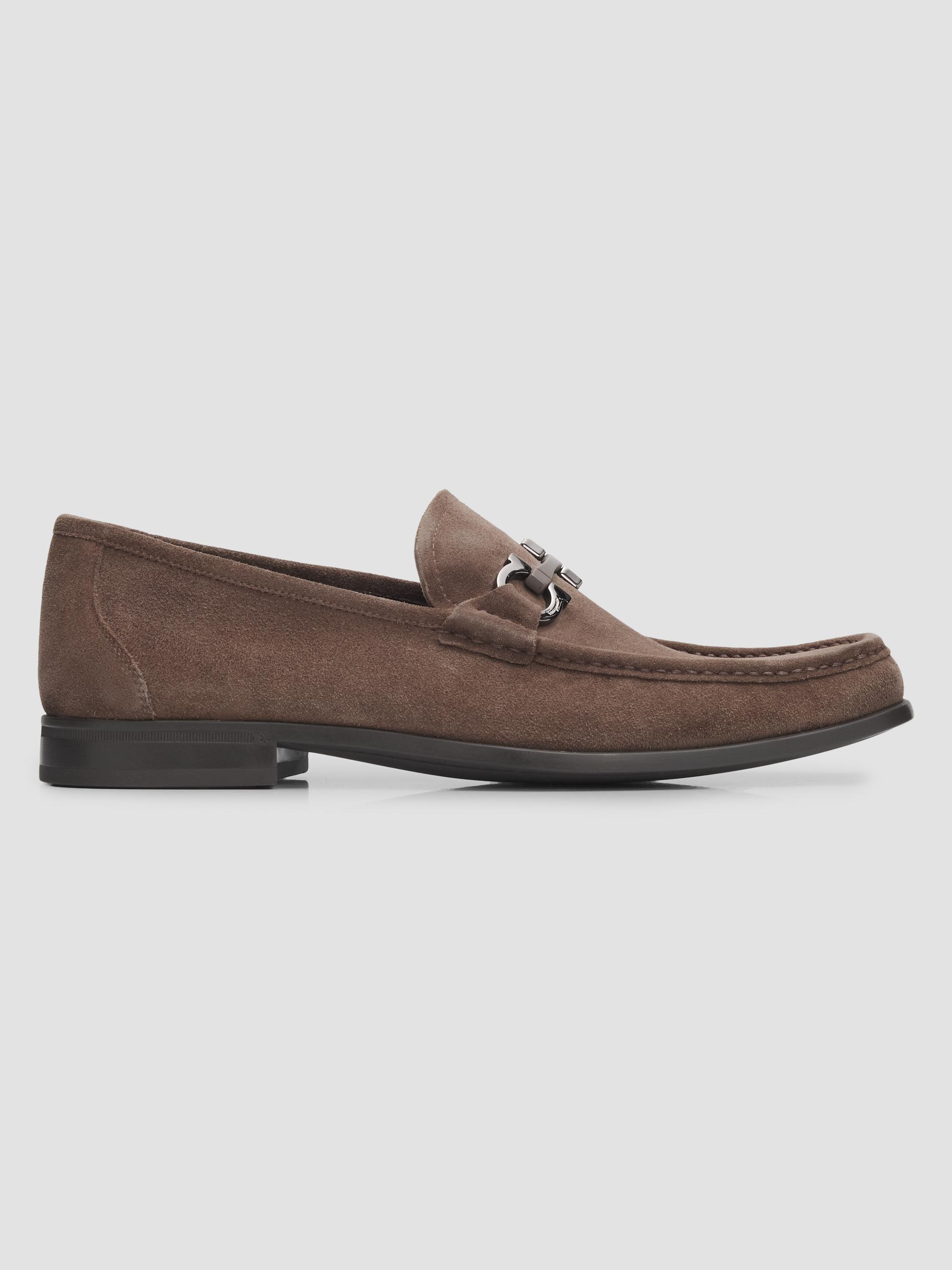 FERRAGAMO Alain Gancio Leather Loafers | Saks Fifth Avenue