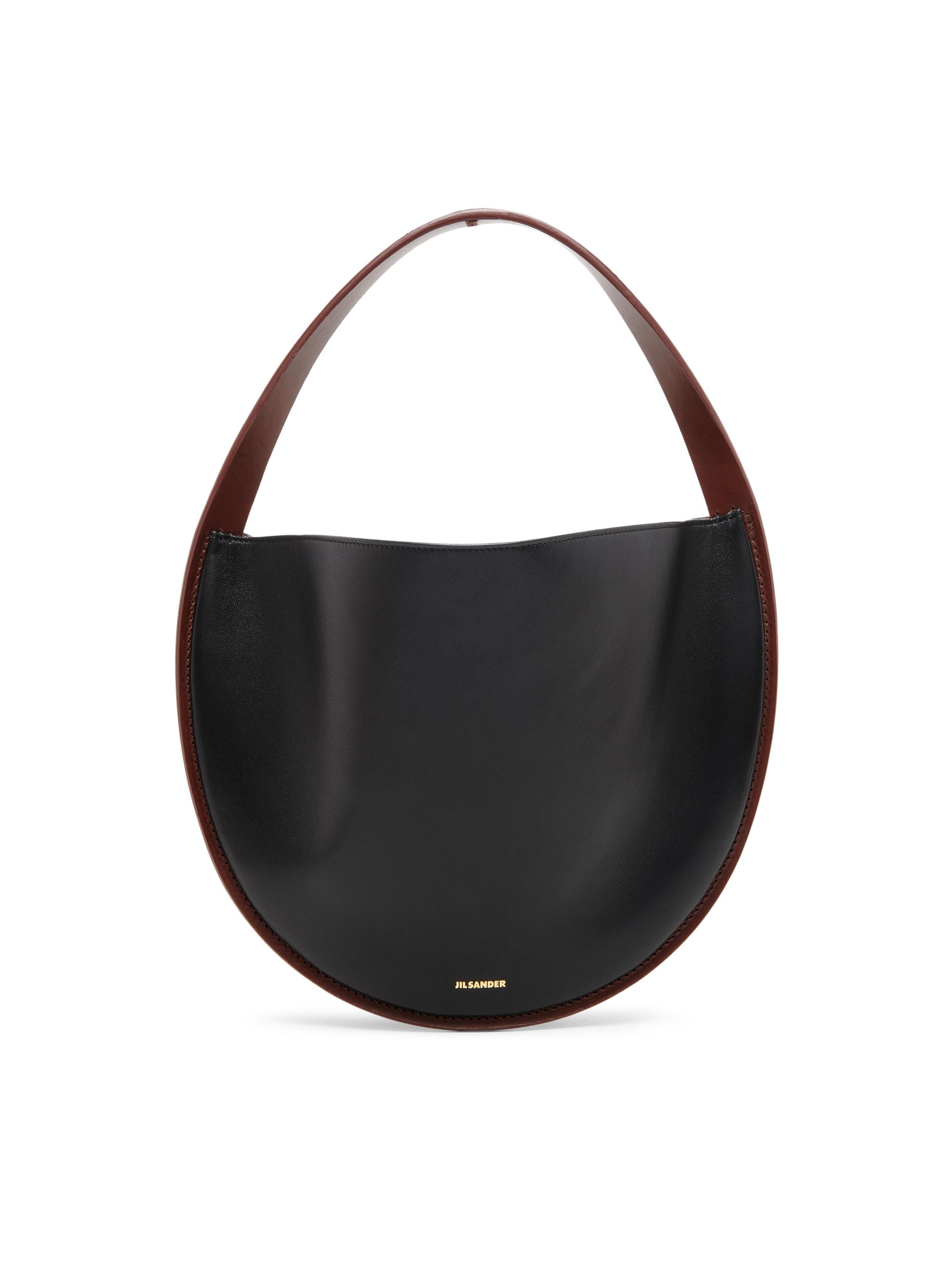 Jil Sander Women's Pivot Leather Hobo Bag - Grape