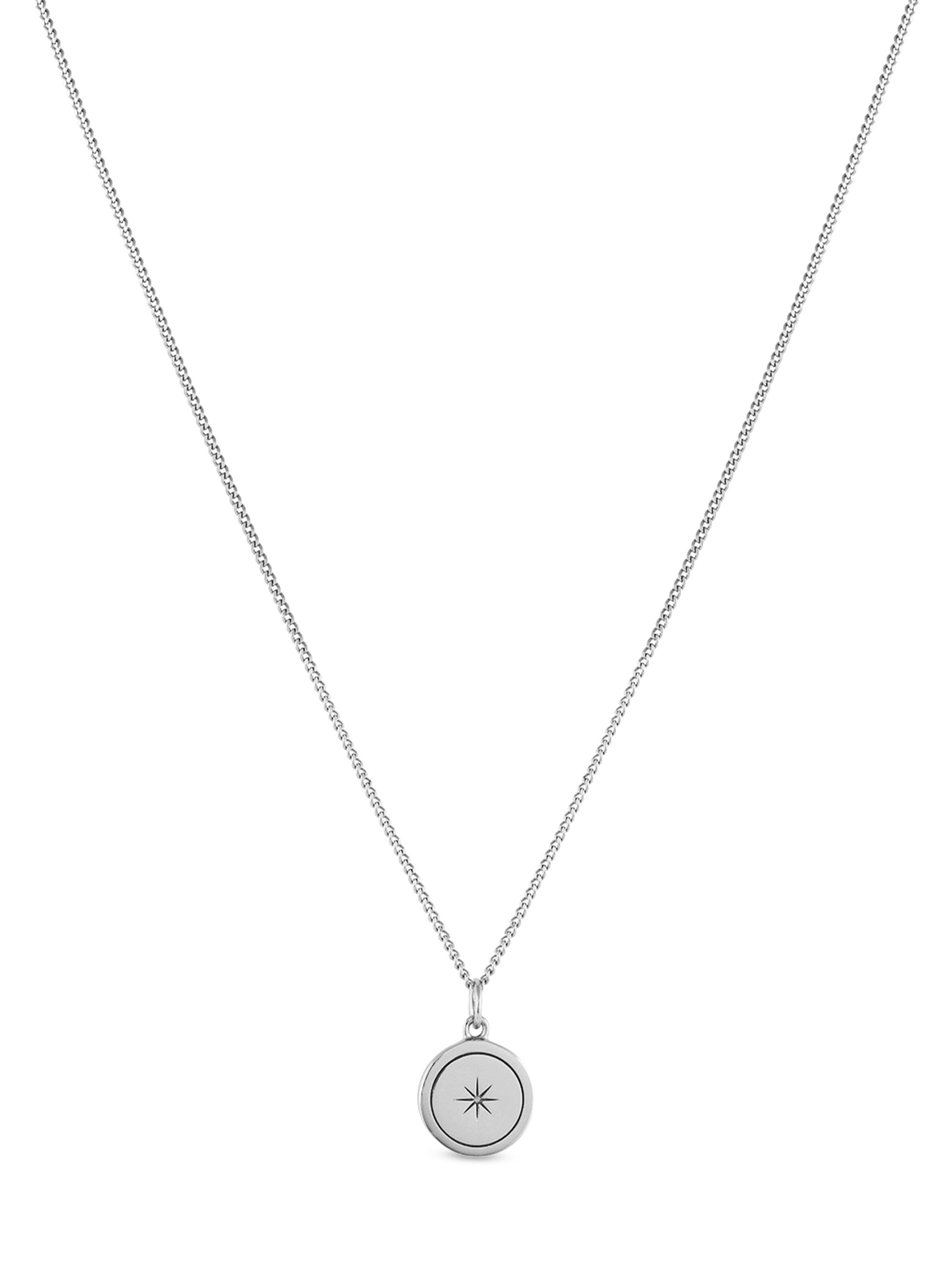 Vincero Women's North Star Necklace in Stainless Steel - Silver