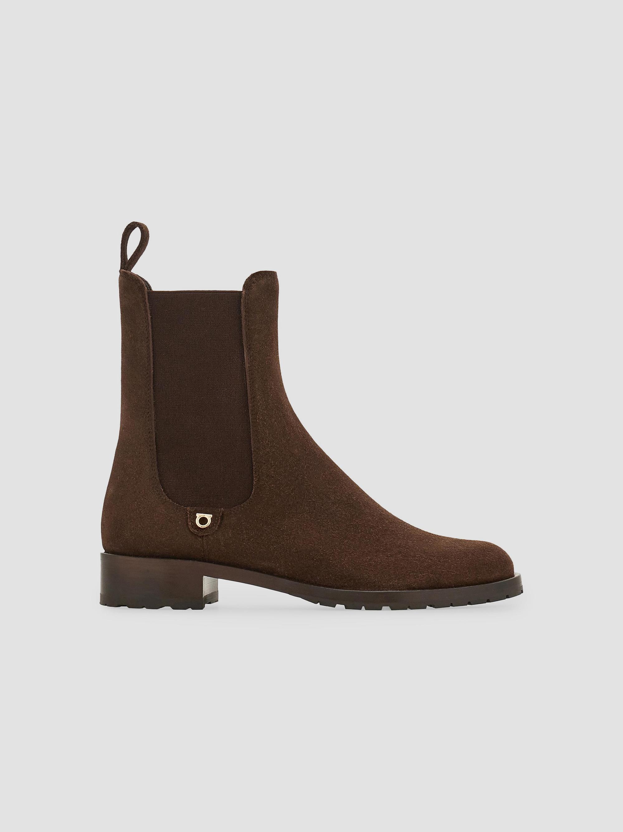 FERRAGAMO Briuli 20MM Suede Chelsea Boots | Saks Fifth Avenue display picture 1