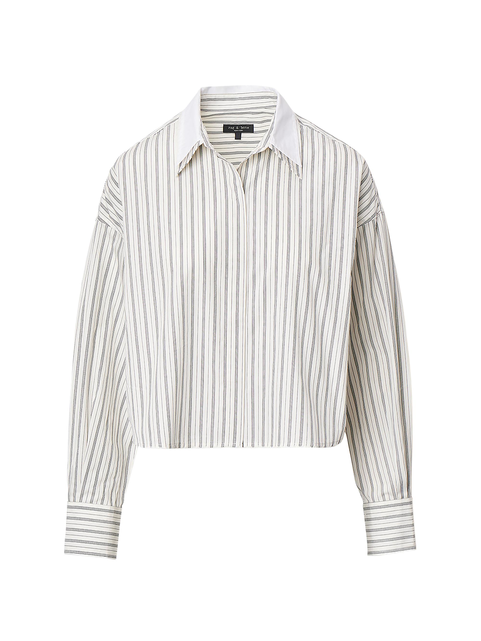 Sacai Poplin Striped Shirt | Saks Fifth Avenue