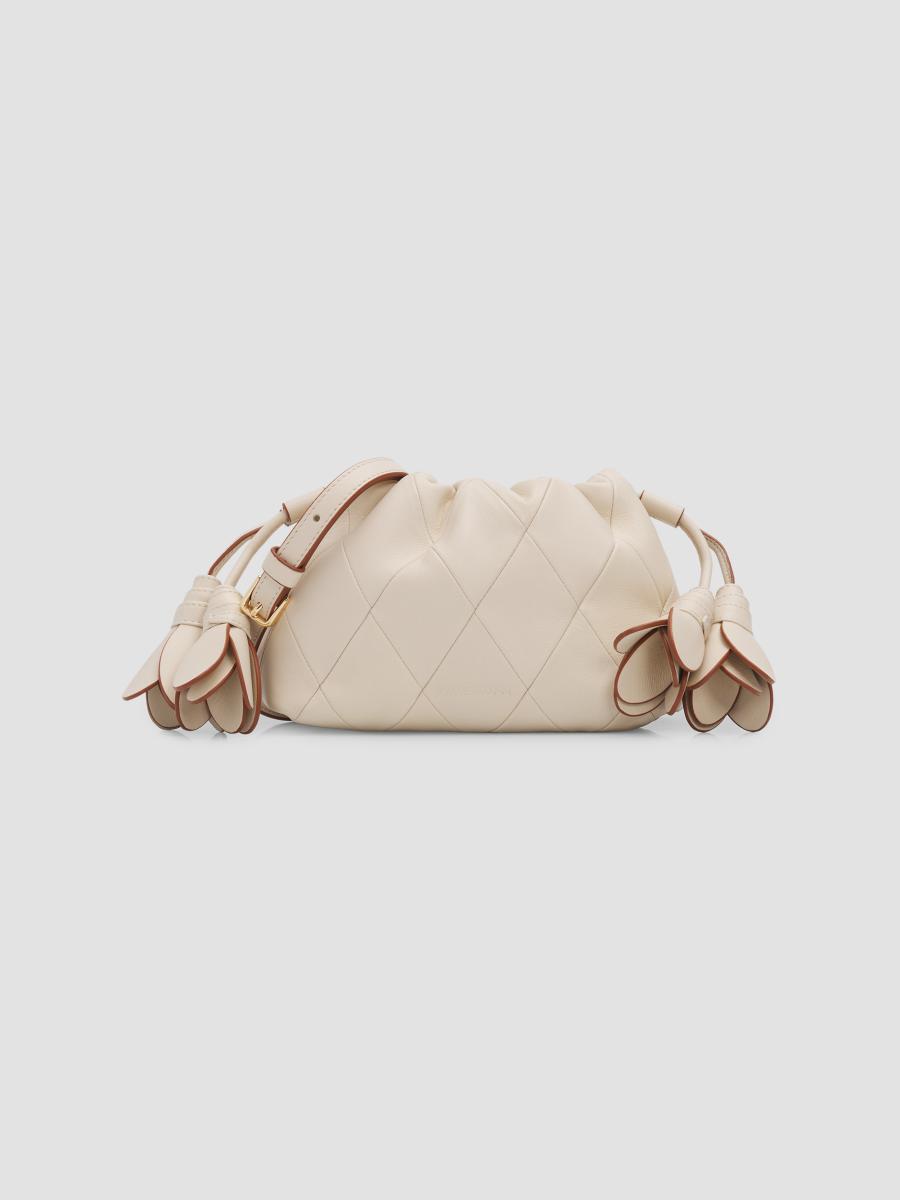 Zimmermann Women's Cloud 91 Small Leather Clutch In Milk