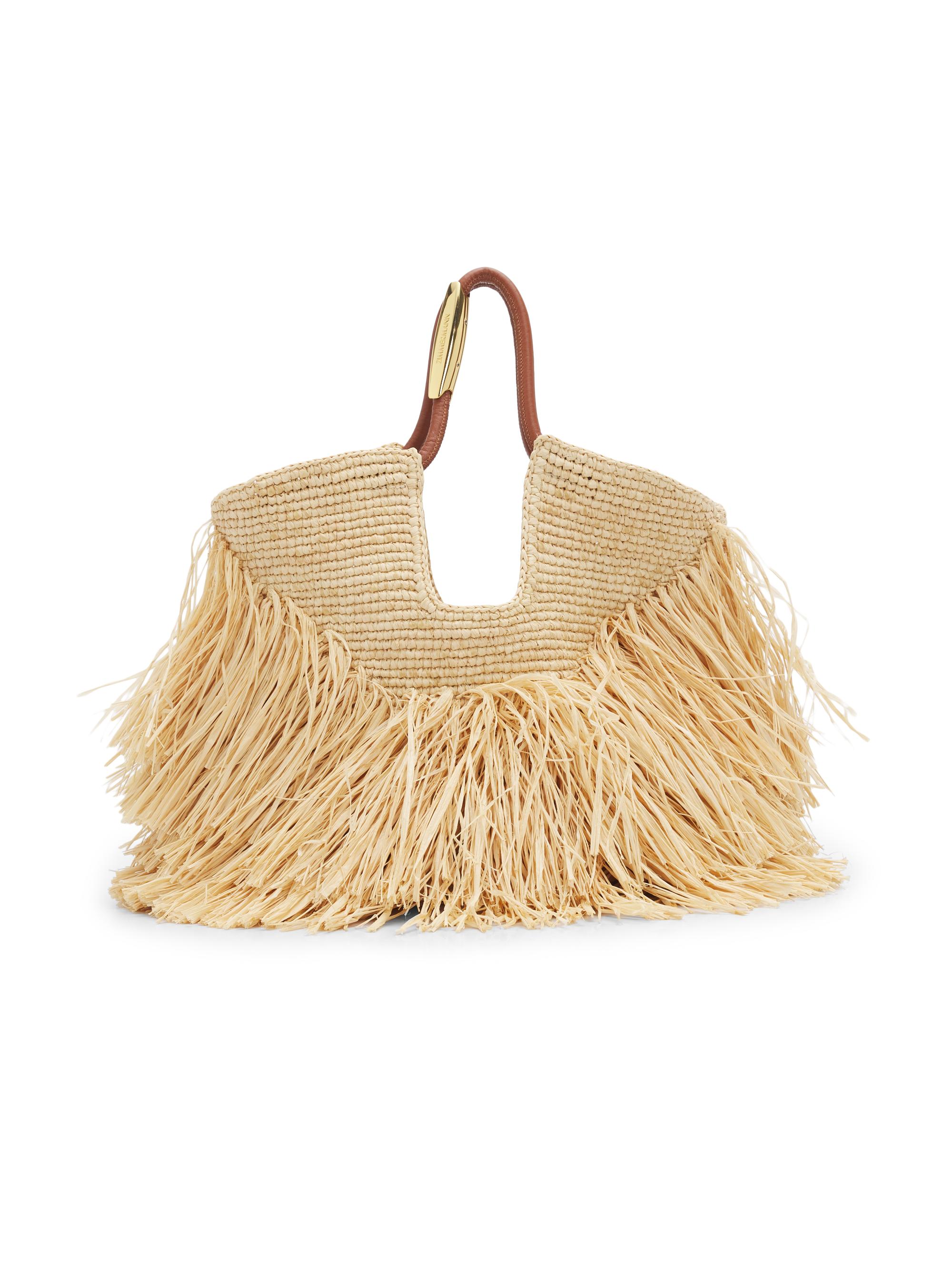 Zimmermann Women's Goldentime  Fringed Tote Bag - Natural