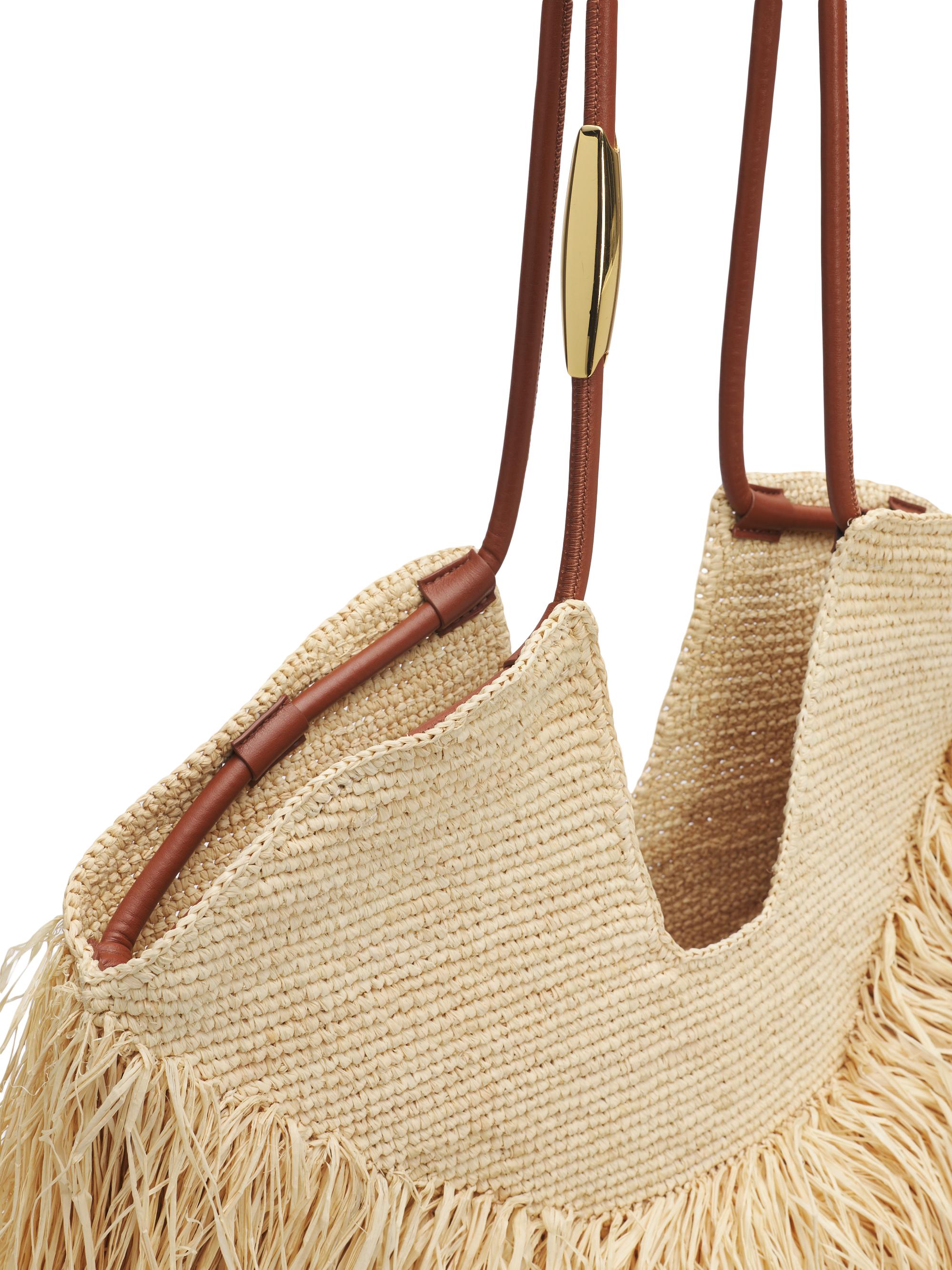 Zimmermann Women's Goldentime  Fringed Tote Bag - Natural | Thumbnail 5