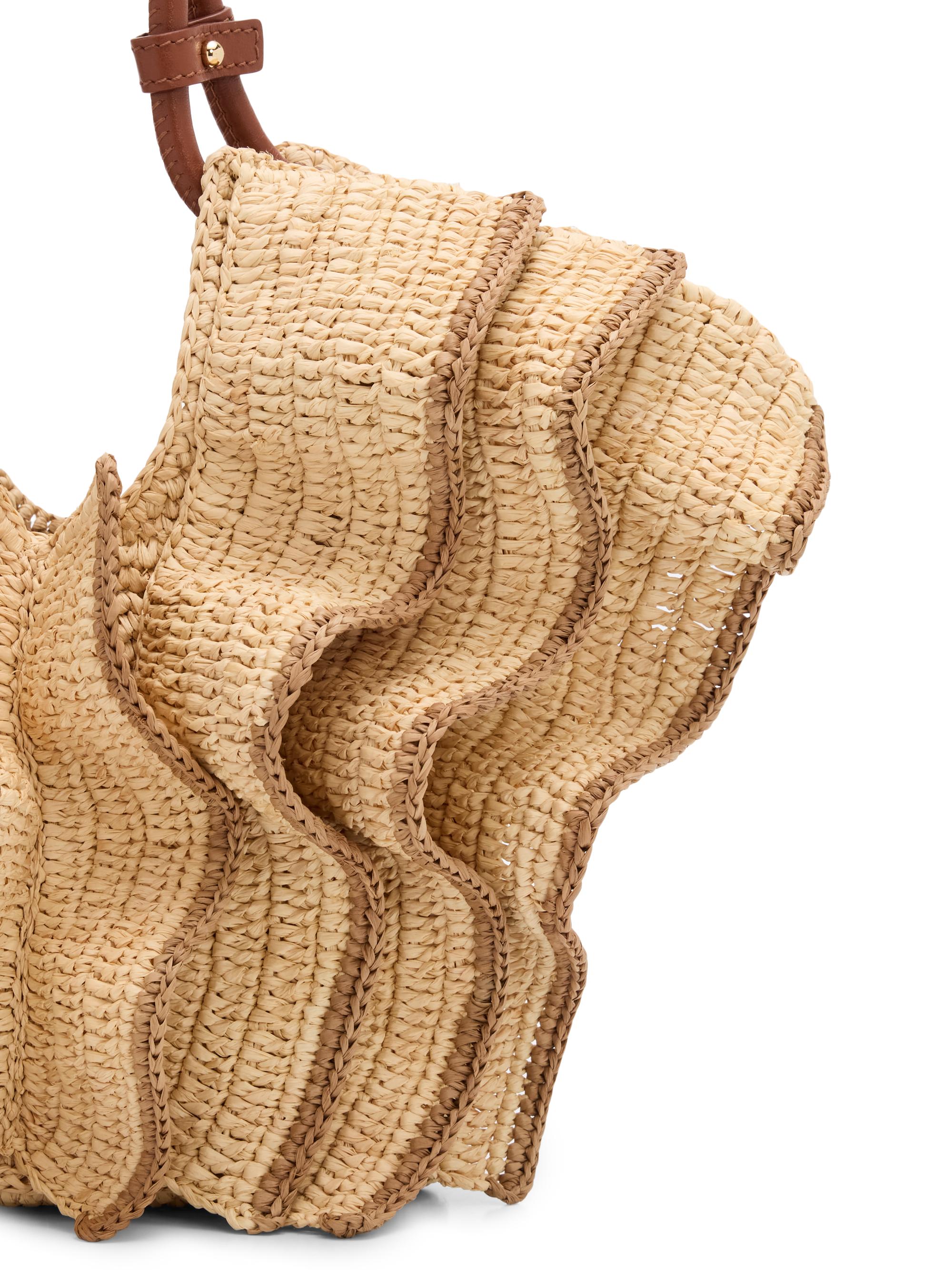 Zimmermann Women's Goldentime  Ruffle Tote Bag - Natural | Thumbnail 6