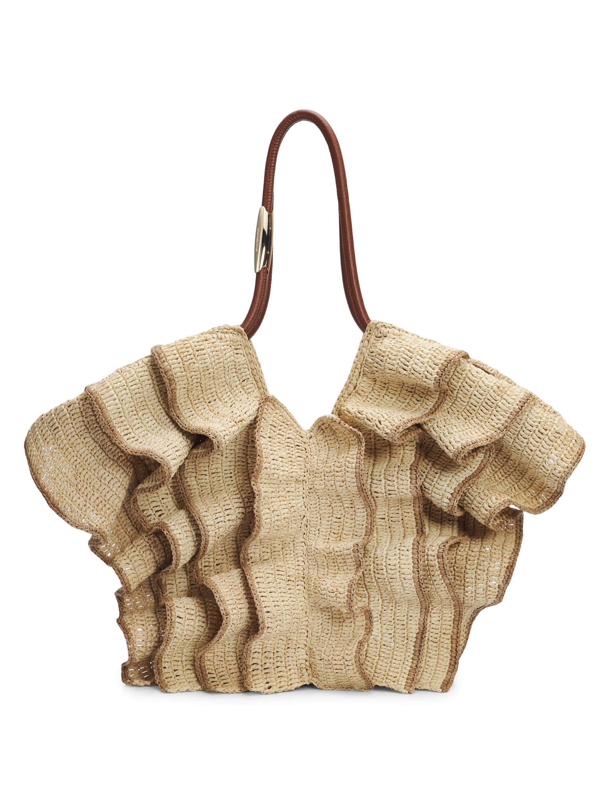 Zimmermann Women's Goldentime  Raffia Tote Bag - Natural