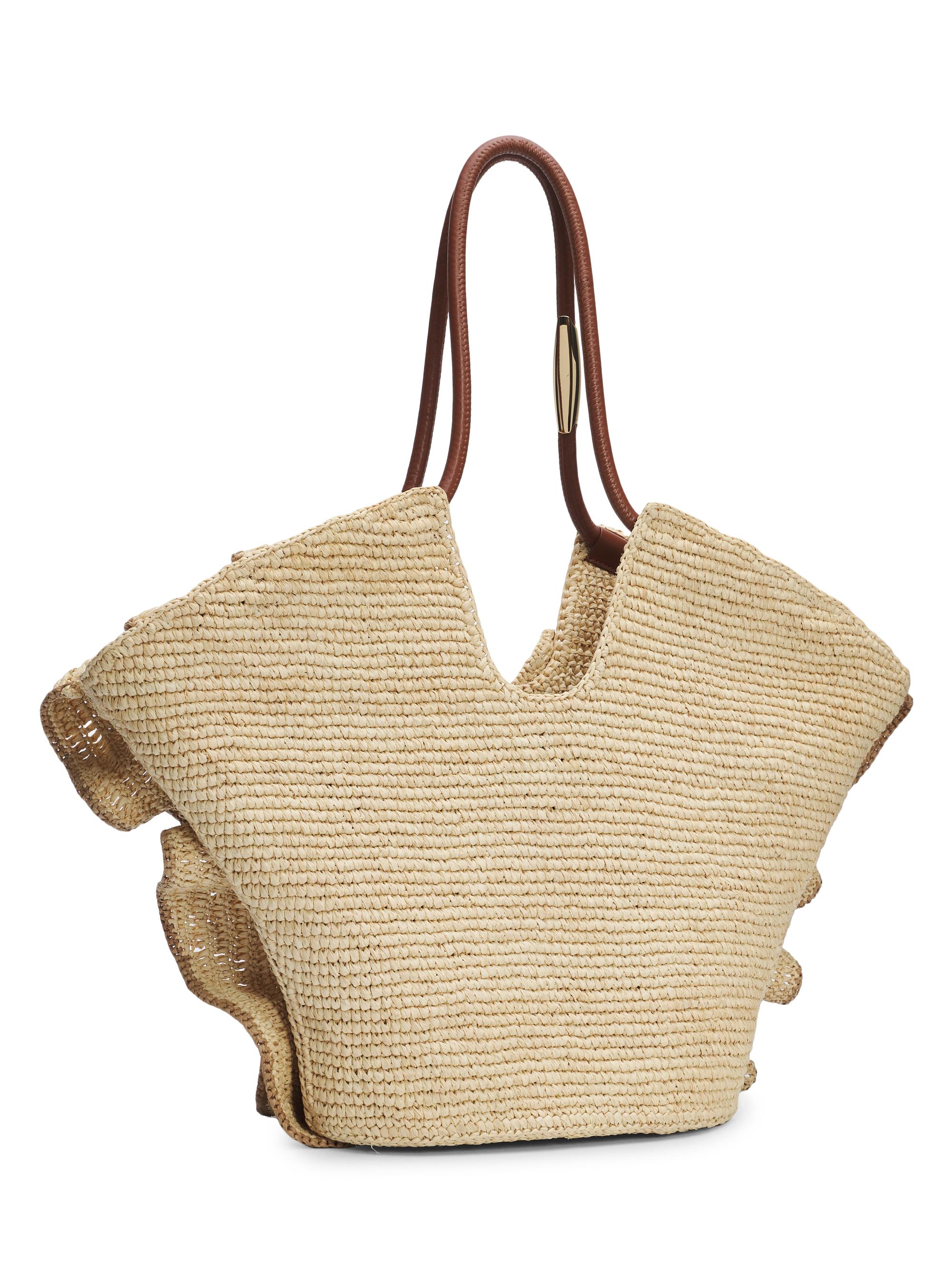 Zimmermann Women's Goldentime  Raffia Tote Bag - Natural | Thumbnail 3