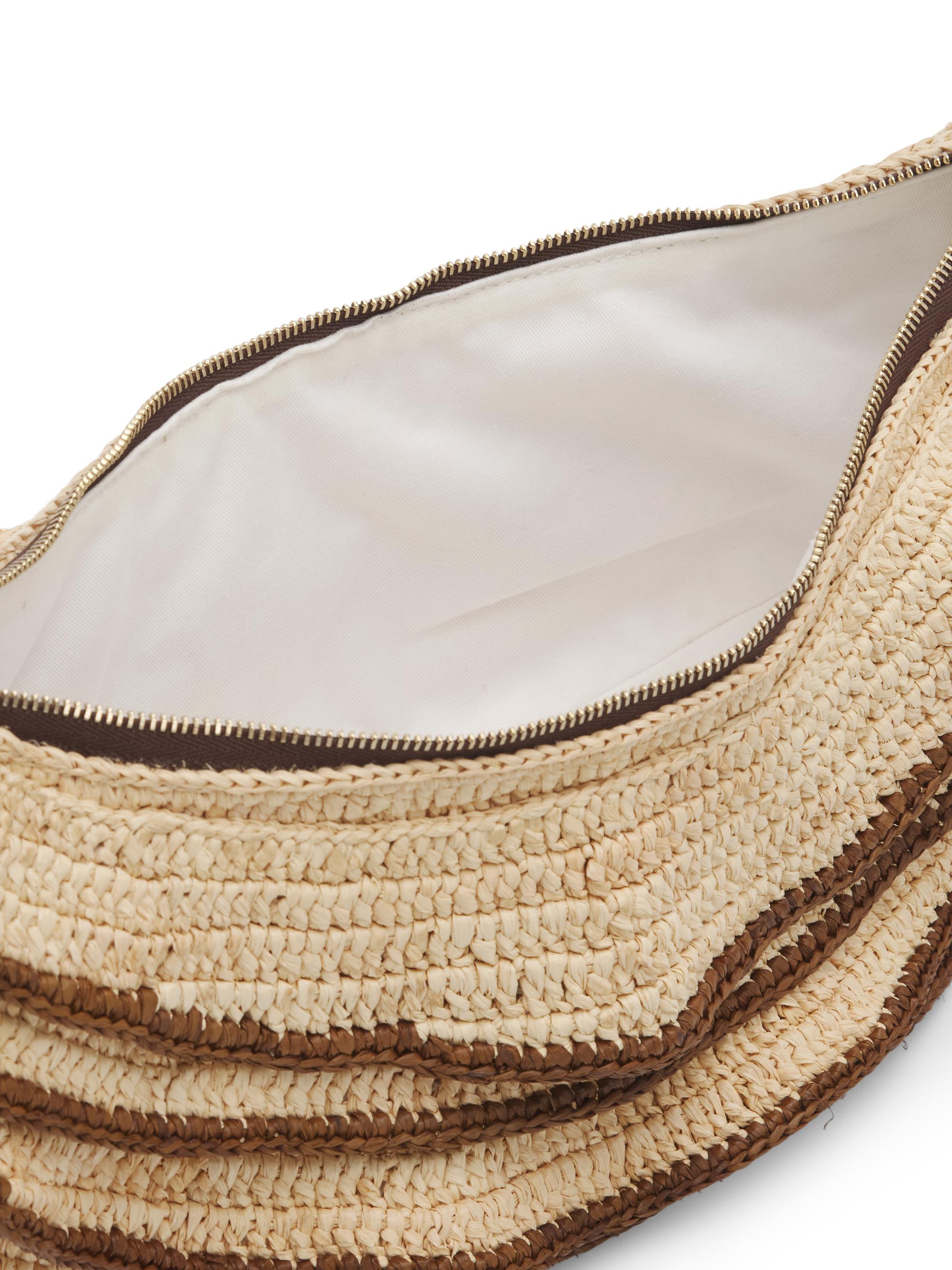 Zimmermann Women's Goldentime Ruffle Shoulder Bag - Natural | Thumbnail 4