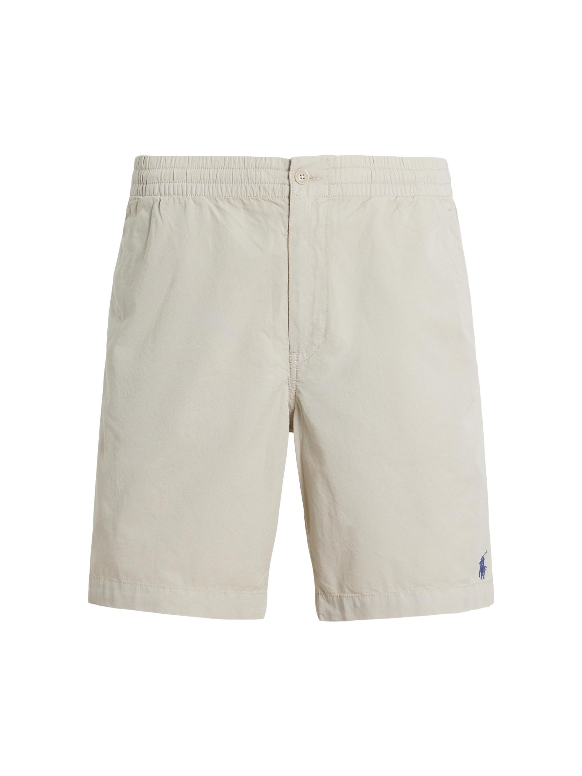 Polo Ralph Lauren Bedford Graphic Cotton Twill Shorts | Saks Fifth 