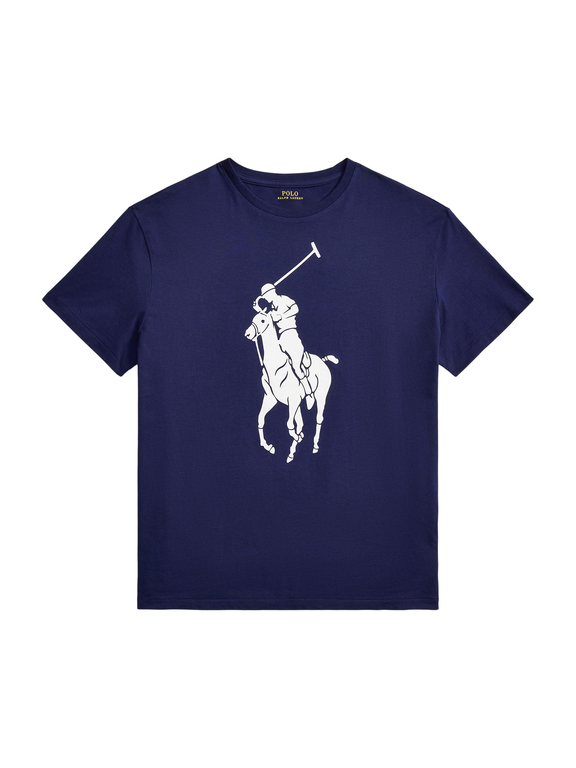 Polo Ralph Lauren Men's Logo Cotton Crewneck T-Shirt - Cruise Navy