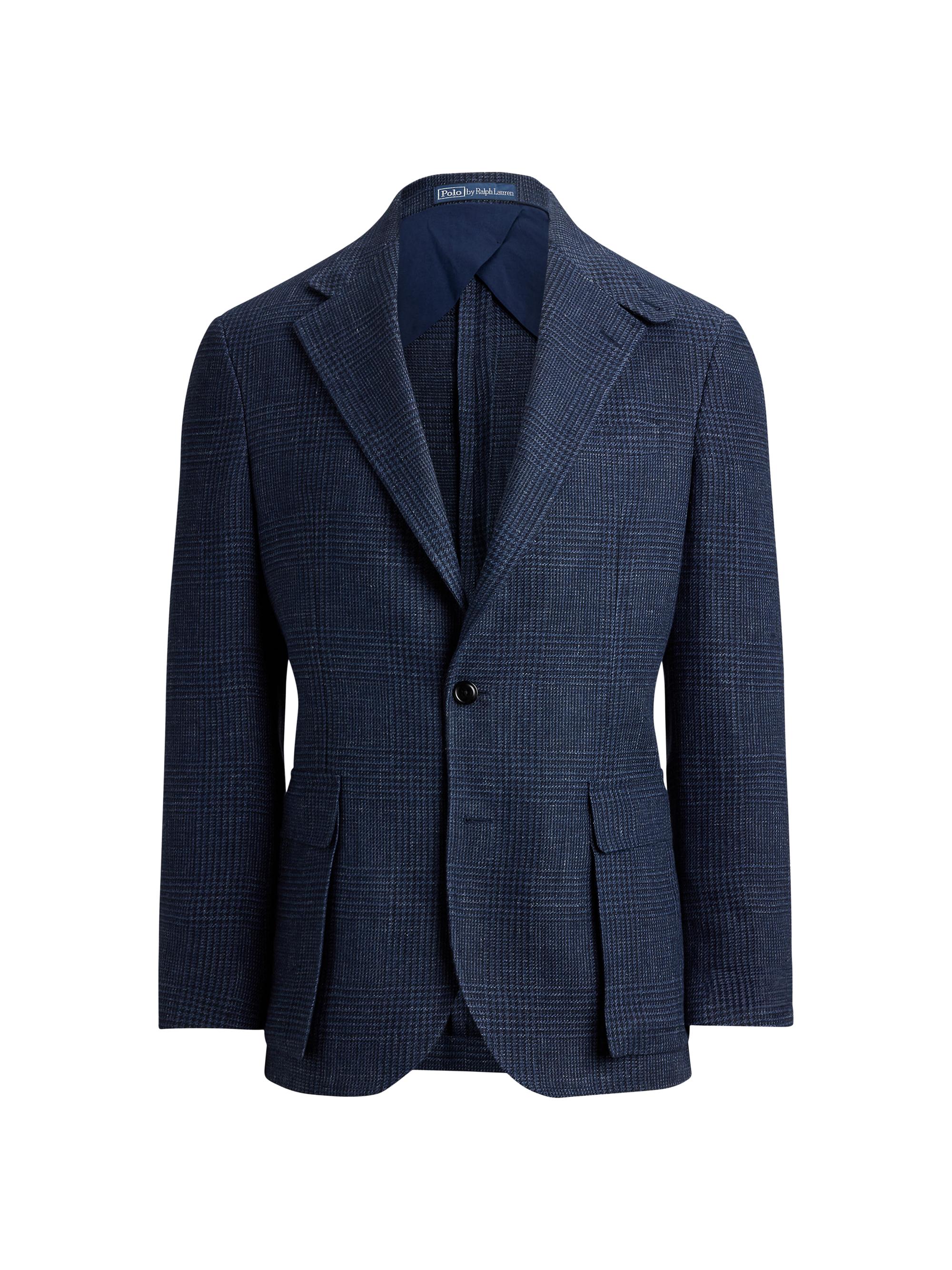 Polo Ralph Lauren Plaid Wool Single-Breasted Blazer | Saks Fifth