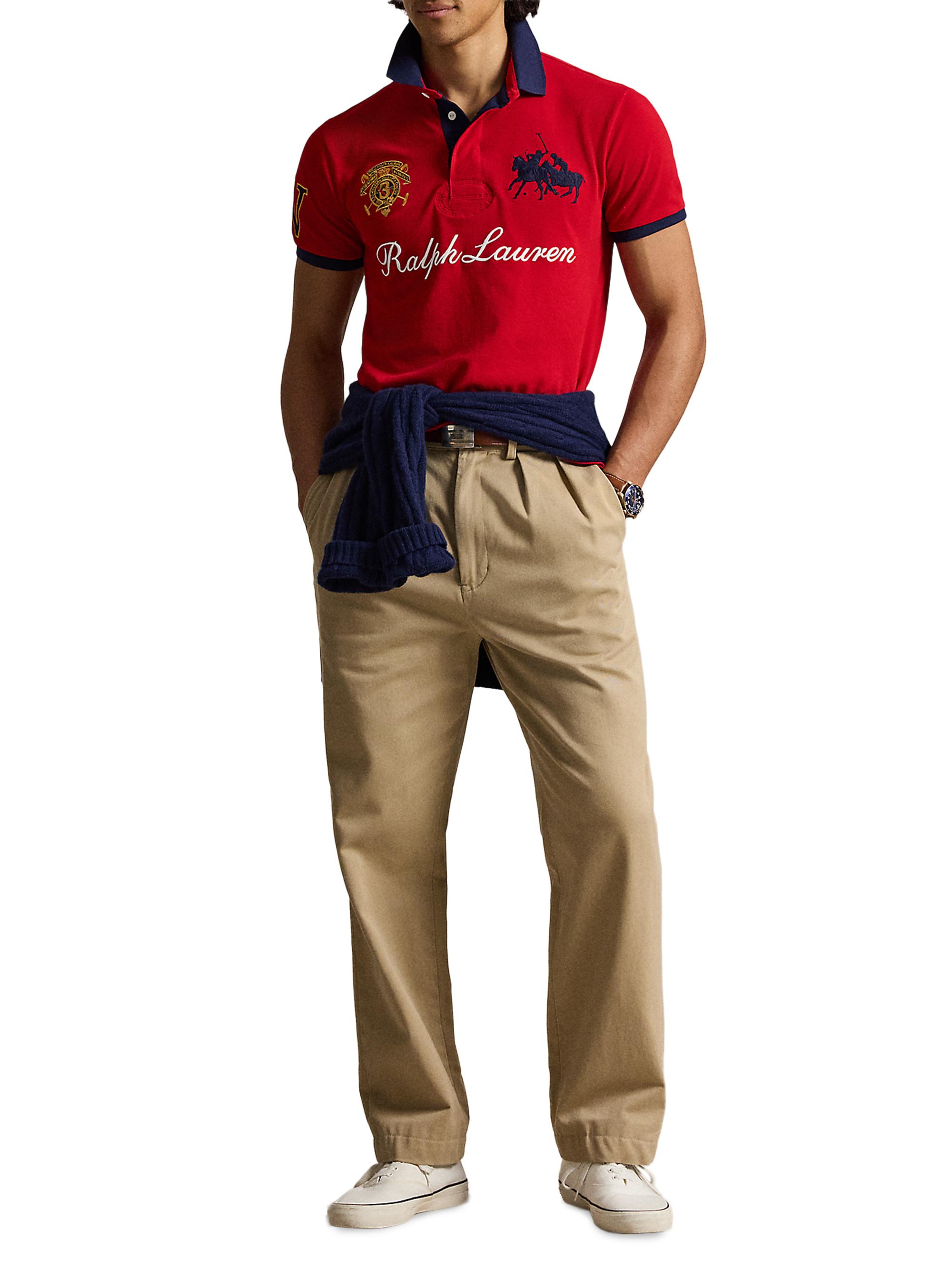 新品 POLO RALPH LAUREN SHORT SLEEVE SHIRT Polo Ralph Lauren Cotton Mesh Short-Sleeve Polo Shirt | Saks Fifth
