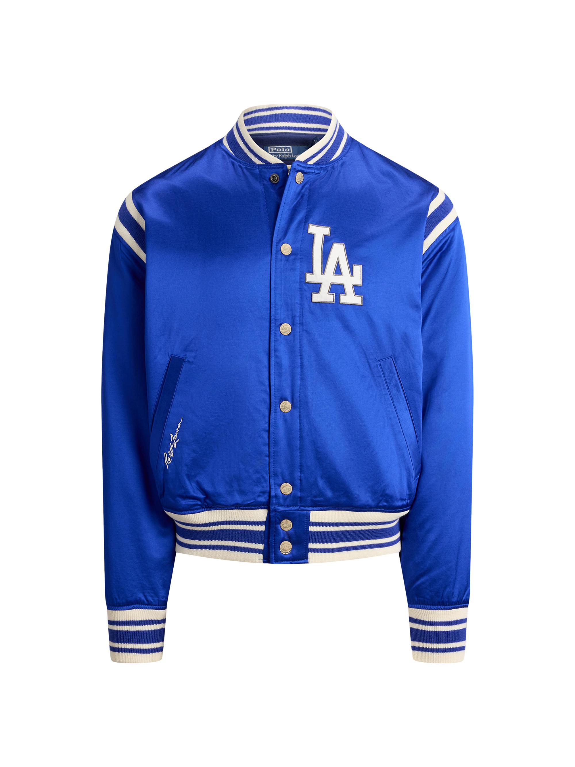 Polo Ralph Lauren Dodgers Satin Bomber Jacket | Saks Fifth Avenue