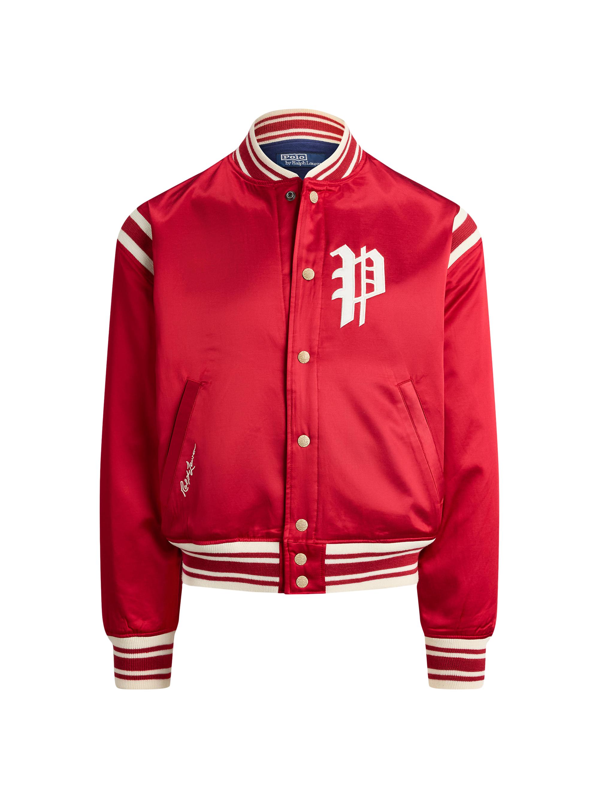 Polo Ralph Lauren Stretch Double-Knit Graphic Track Jacket | Saks