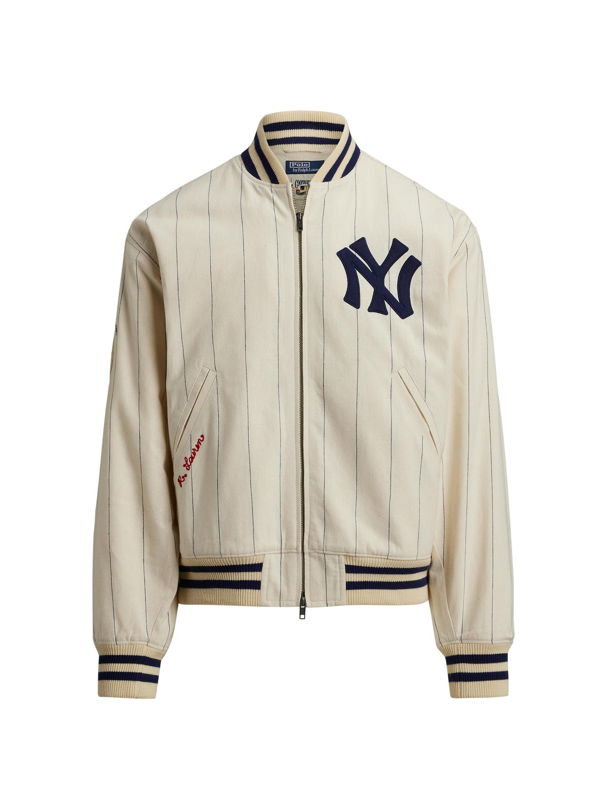 Polo Ralph Lauren Yankees Striped Bomber Jacket | Saks Fifth Avenue