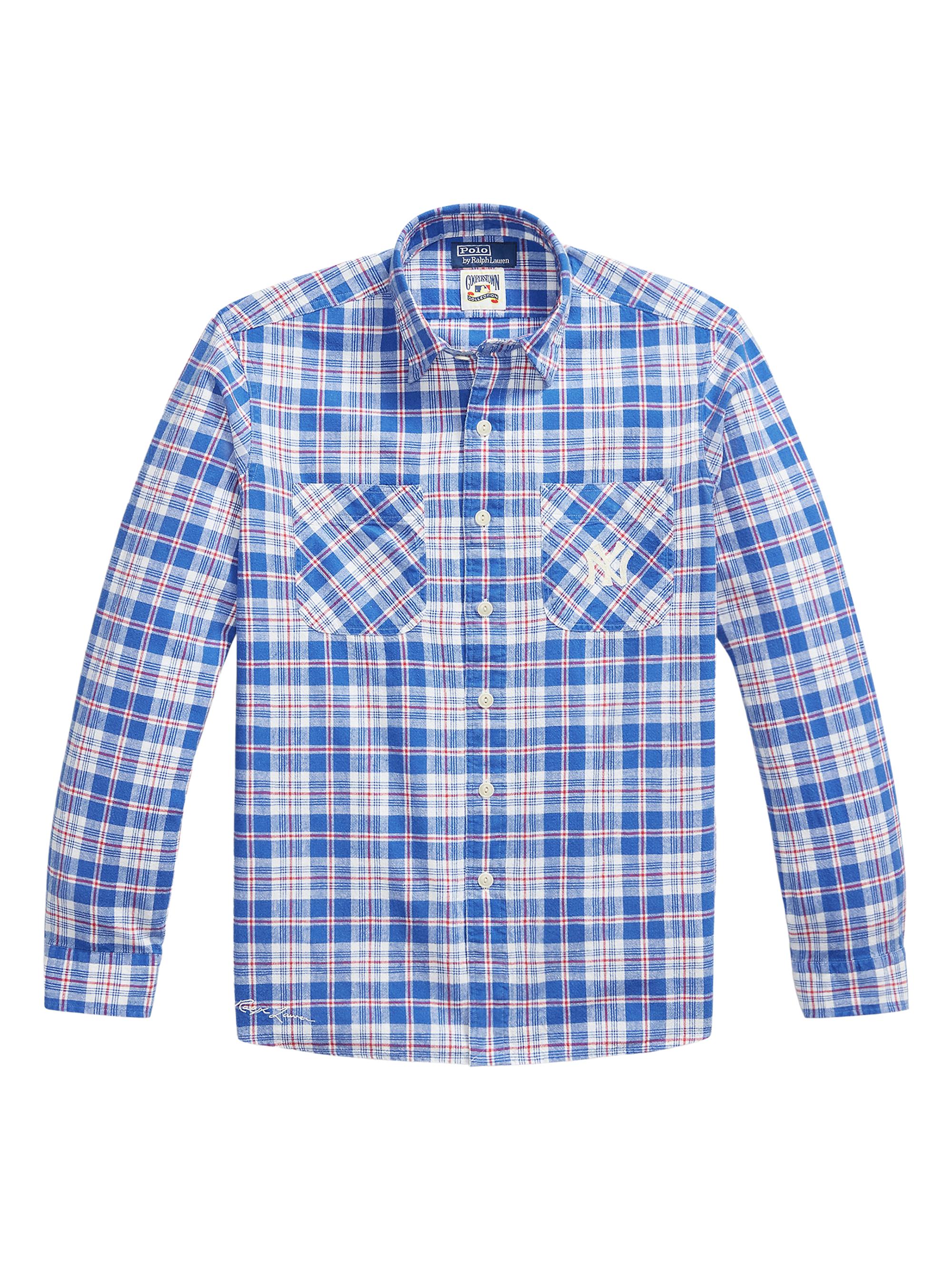 Polo Ralph Lauren Classic-Fit Plaid Oxford Shirt | Saks Fifth Avenue